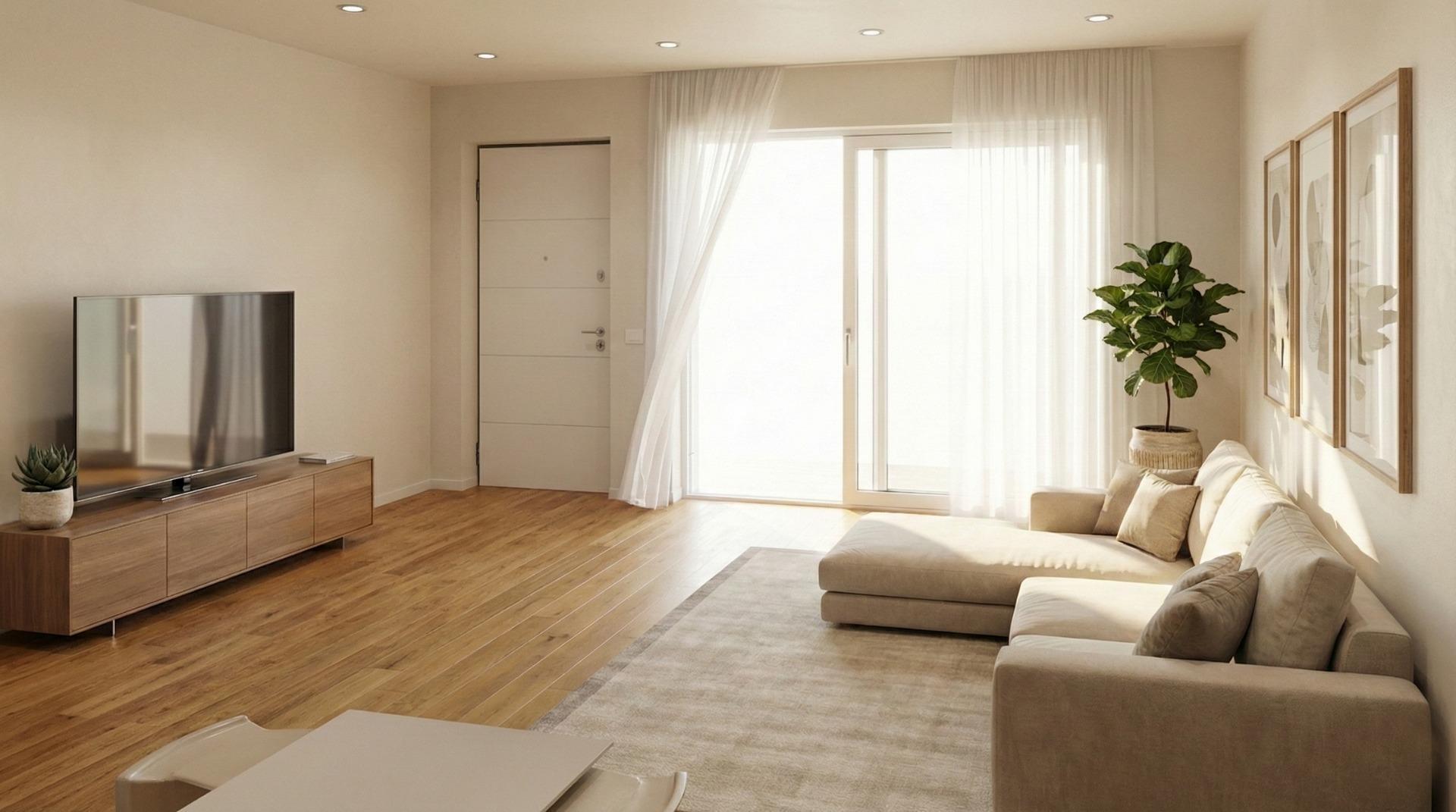 Chalet Obra Nueva en San Javier: 2 Dorm, Piscina Privada y Solárium 272.900€