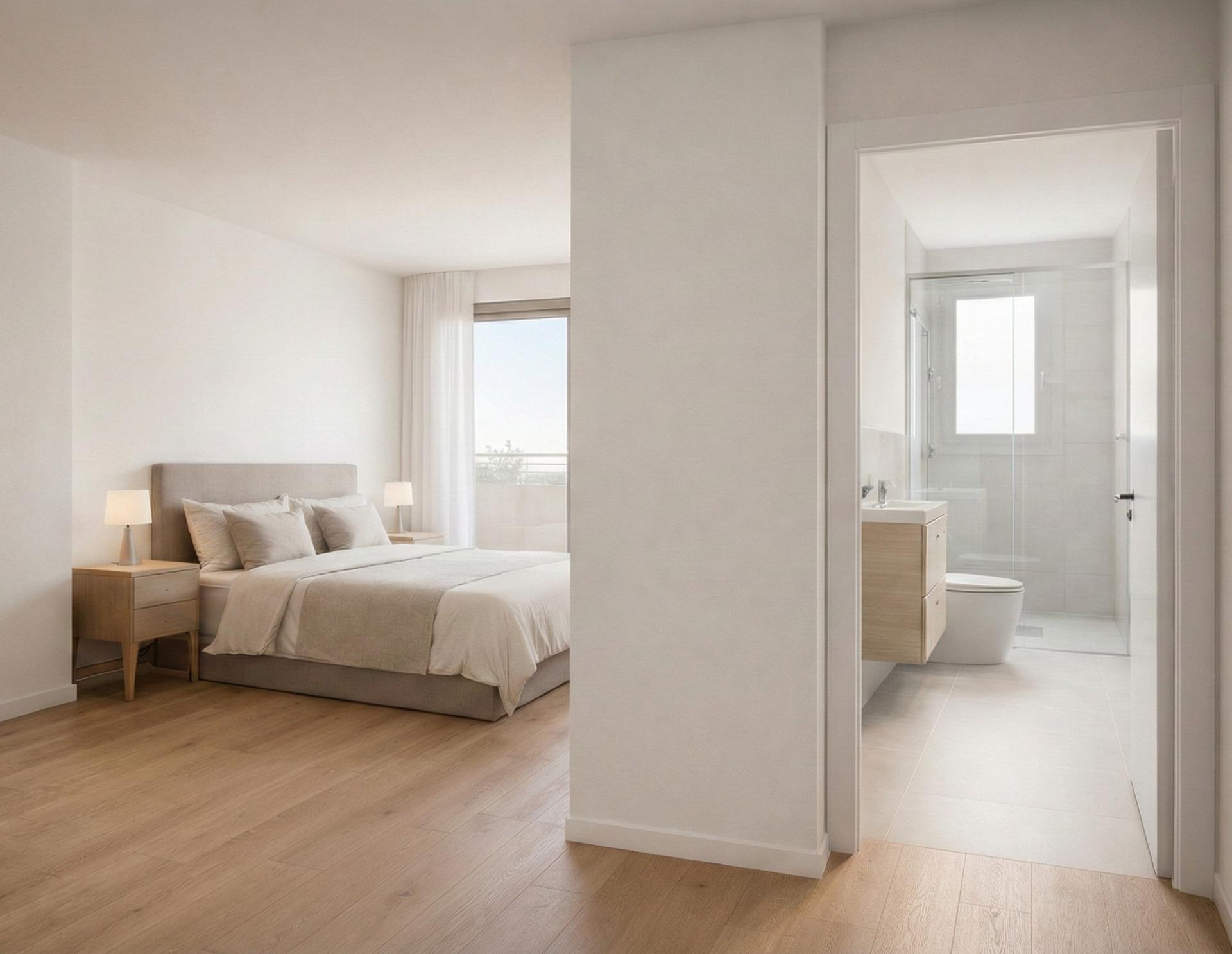 Chalet Obra Nueva en San Javier: 2 Dorm, Piscina Privada y Solárium 272.900€