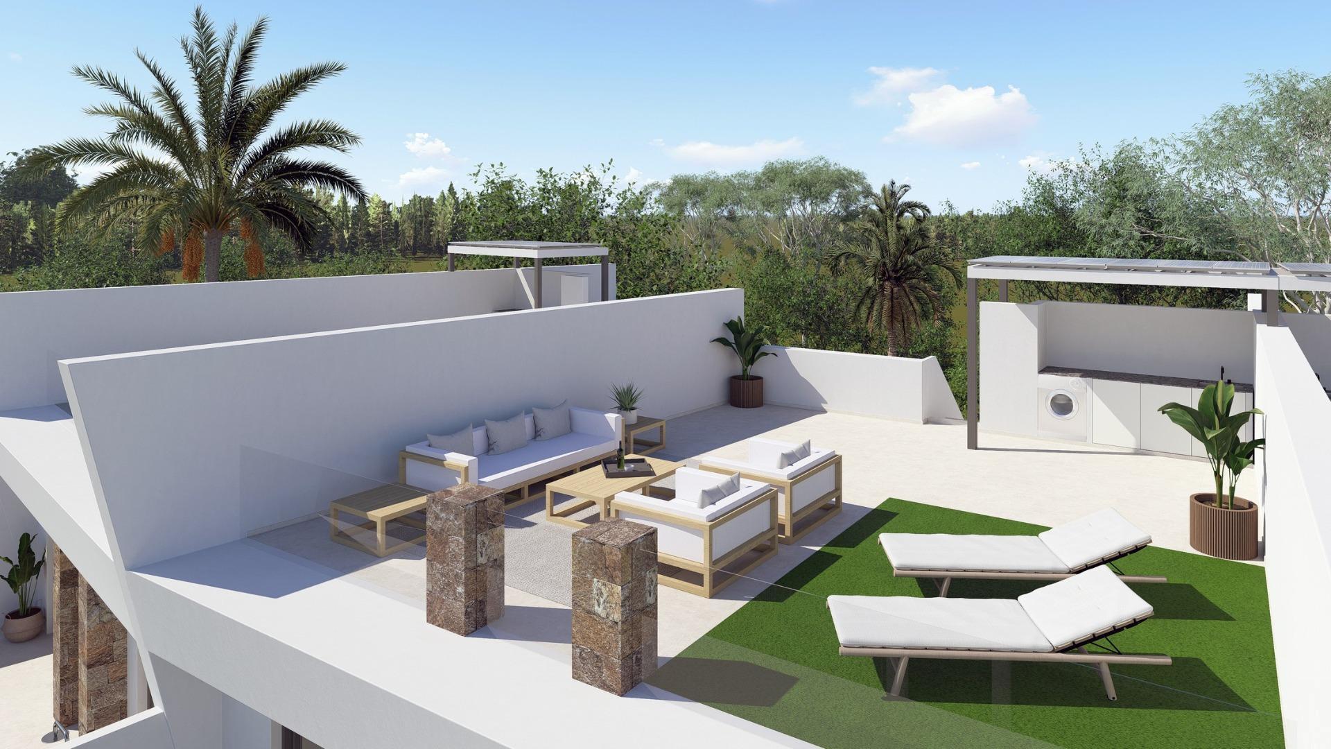Obra Nueva: Piso con Piscina Privada en Torre Pacheco — 2 Dorm.