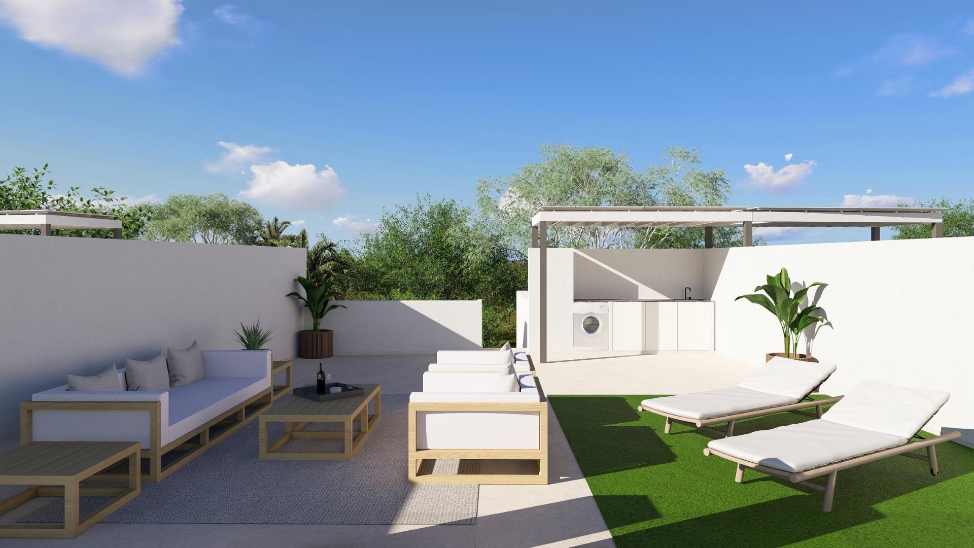 Obra Nueva: Piso con Piscina Privada en Torre Pacheco — 2 Dorm.