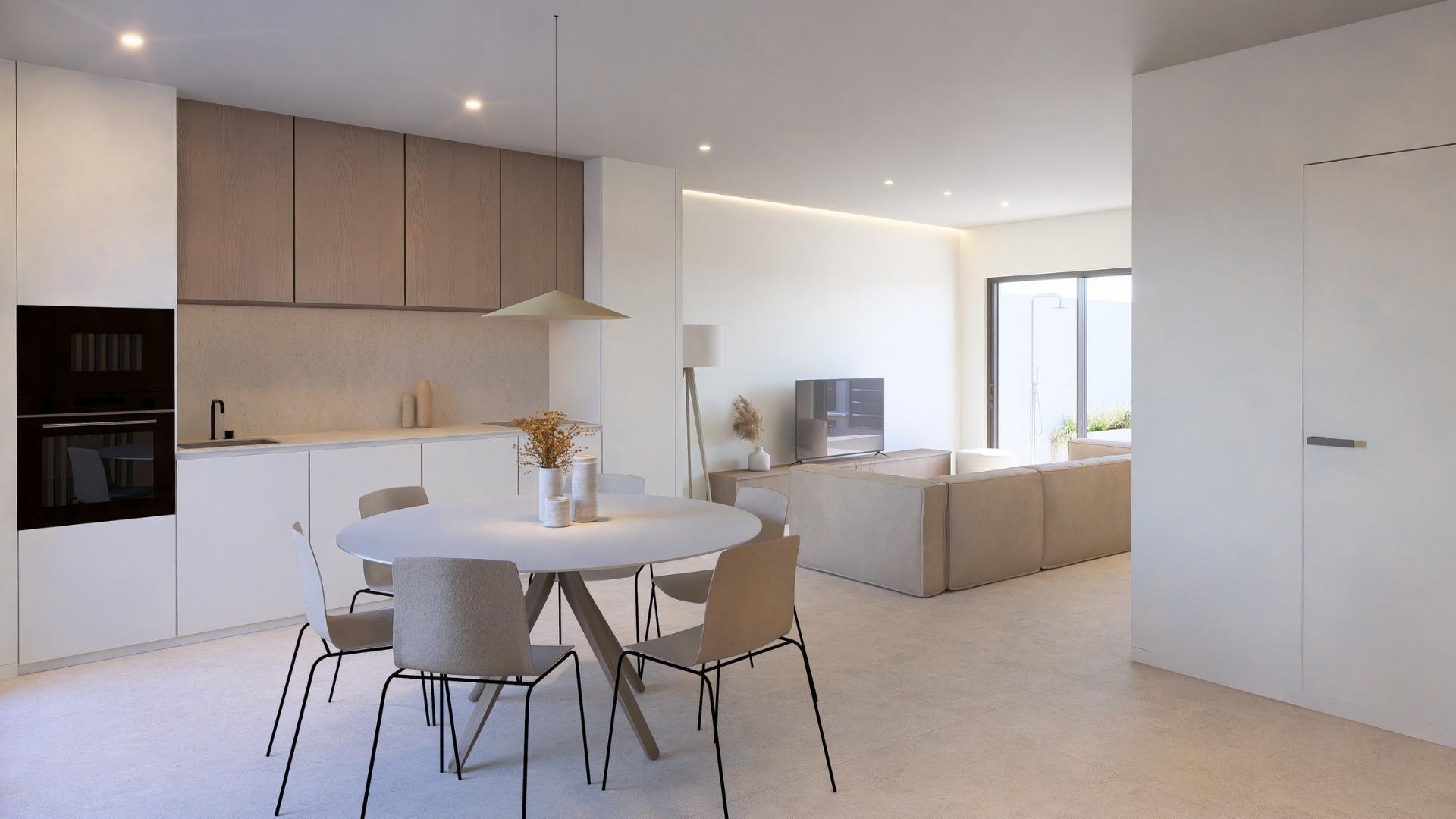 Obra Nueva: Piso con Piscina Privada en Torre Pacheco — 2 Dorm.