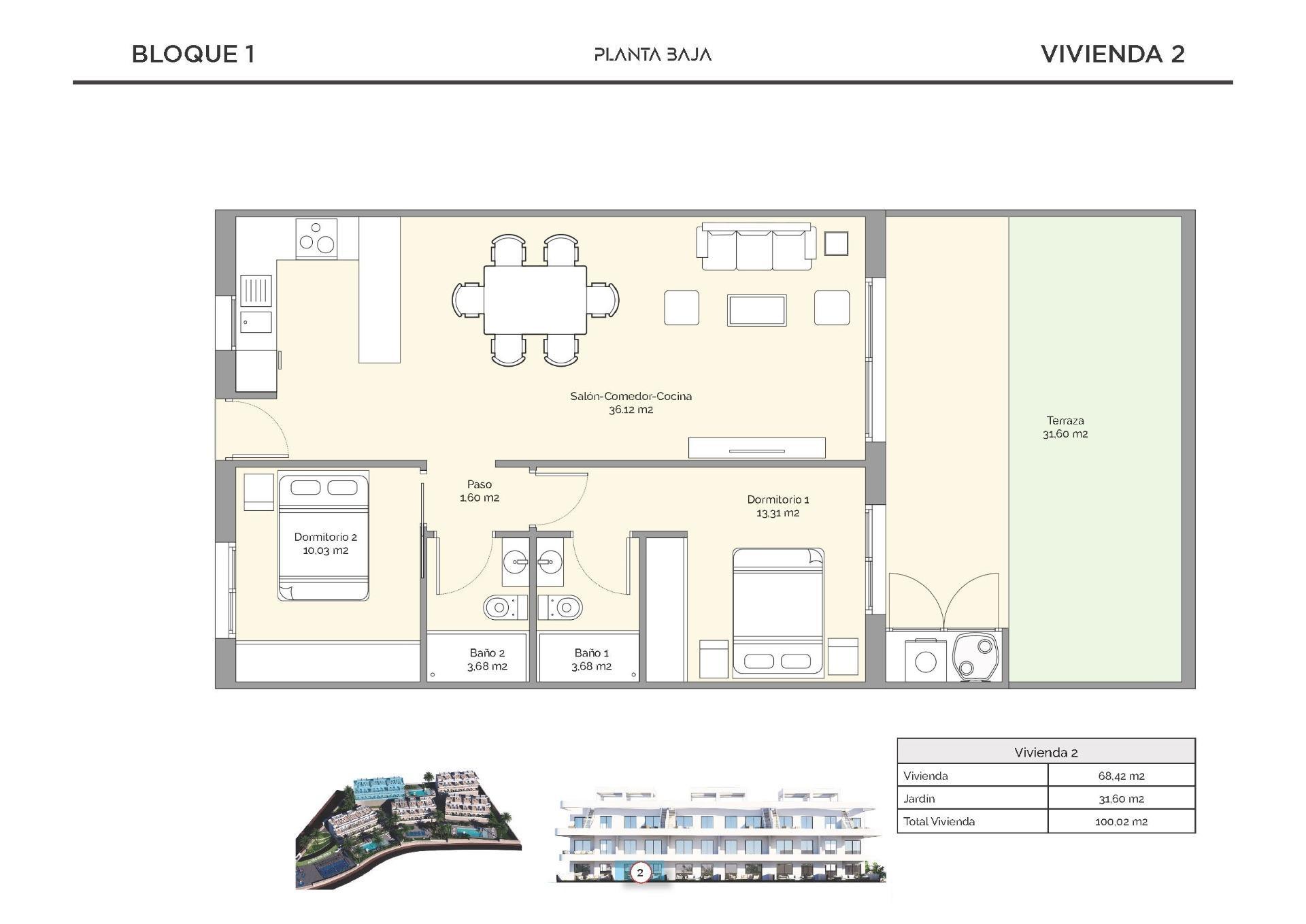 Apartamento en Finestrat