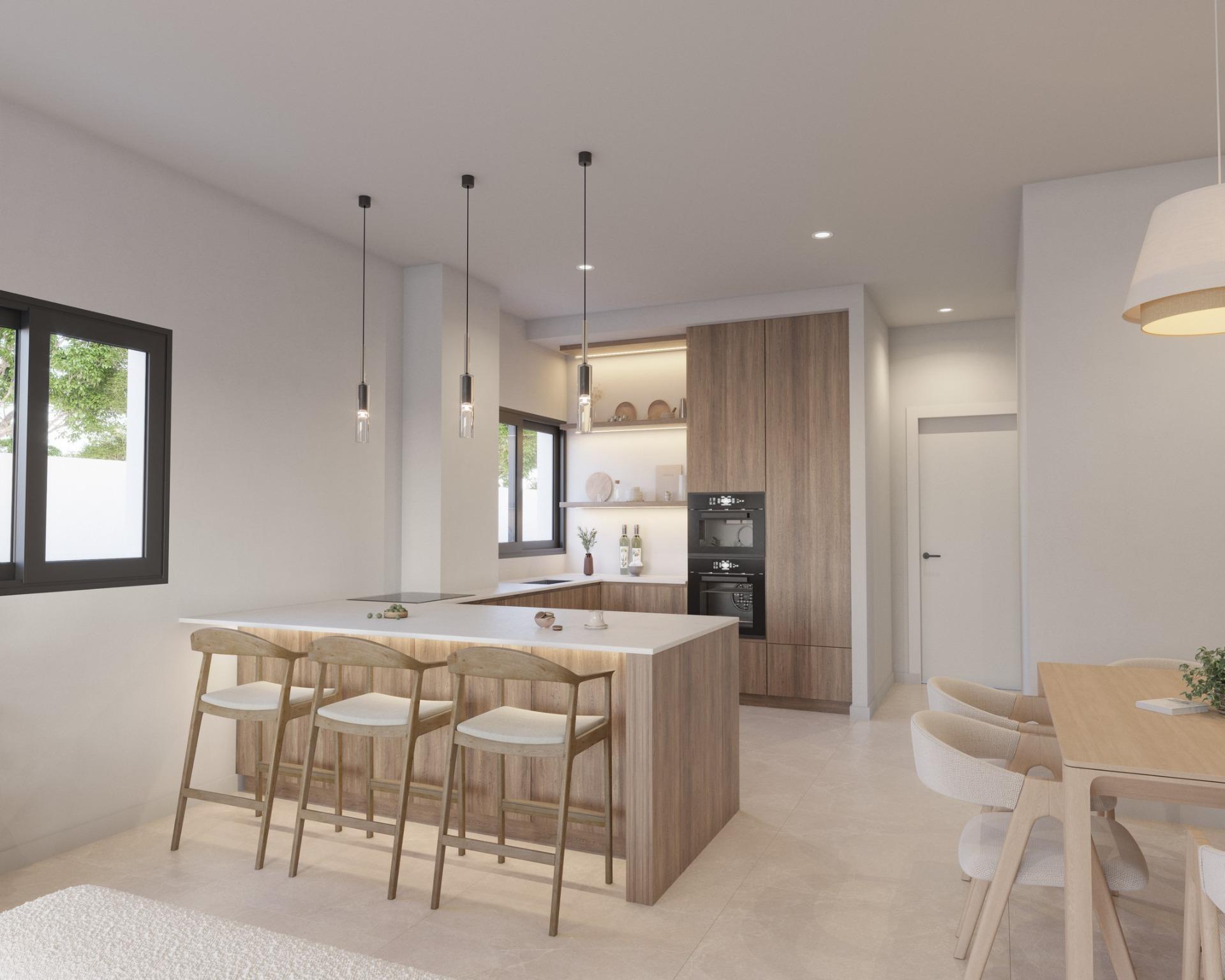 Villa obra nueva en Polop con piscina y solárium | 3 hab
