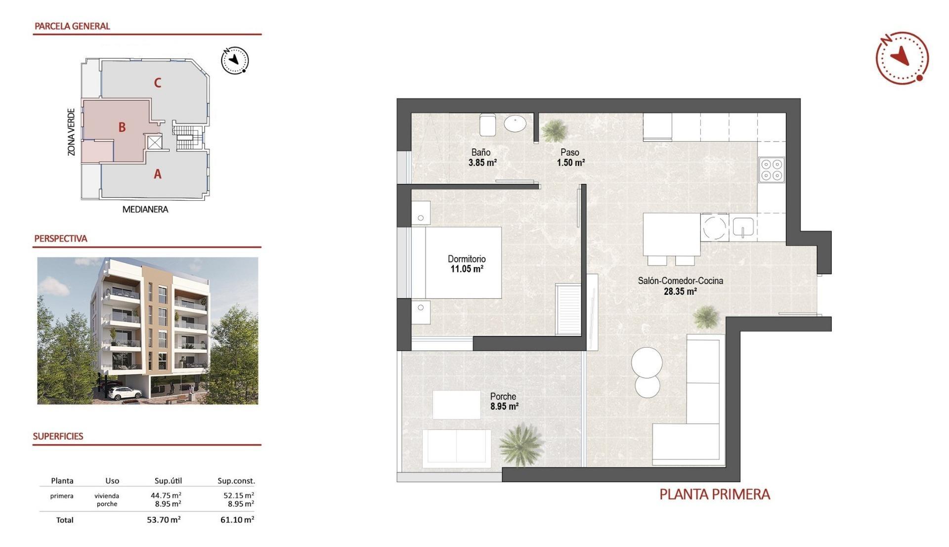 Apartamento en San Pedro del Pinatar