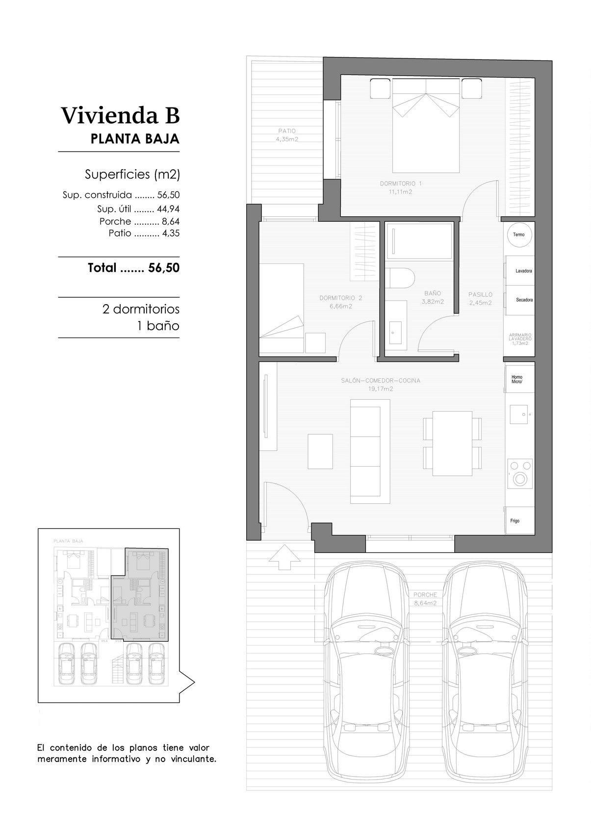 Apartamento Obra Nueva en Benejúzar | 2 Dorm. | Moderno y Eficiente