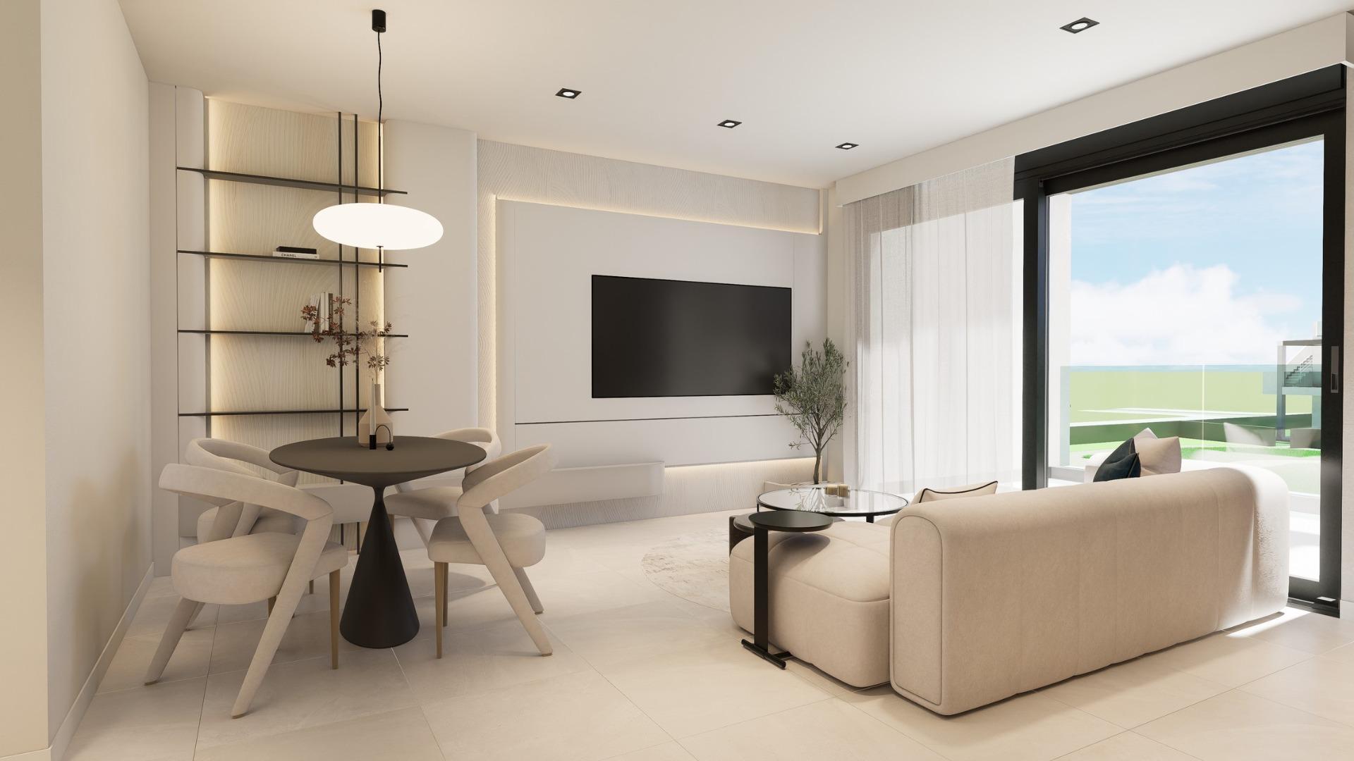Chalet de Obra Nueva en Pilar de la Horadada con Piscina Privada