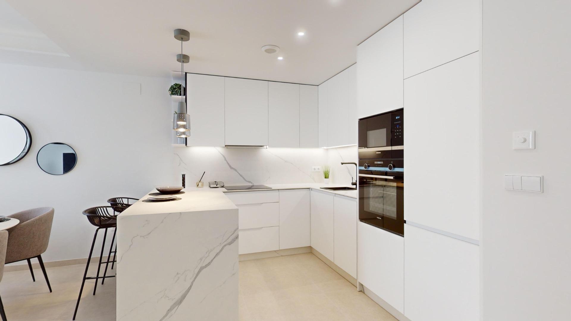 Apartamento Obra Nueva con Piscina Privada en Orihuela Costa - 2 Dorm.