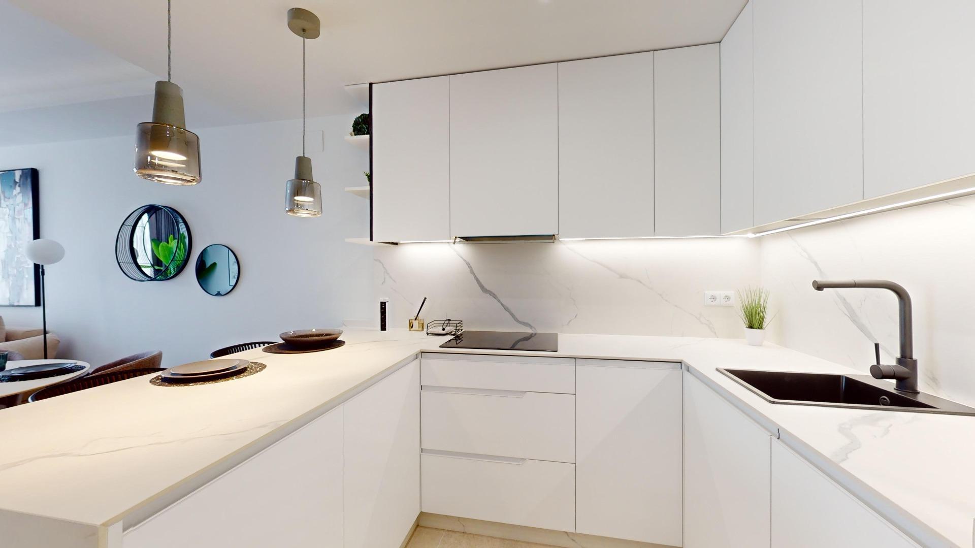 Apartamento Obra Nueva con Piscina Privada en Orihuela Costa - 2 Dorm.