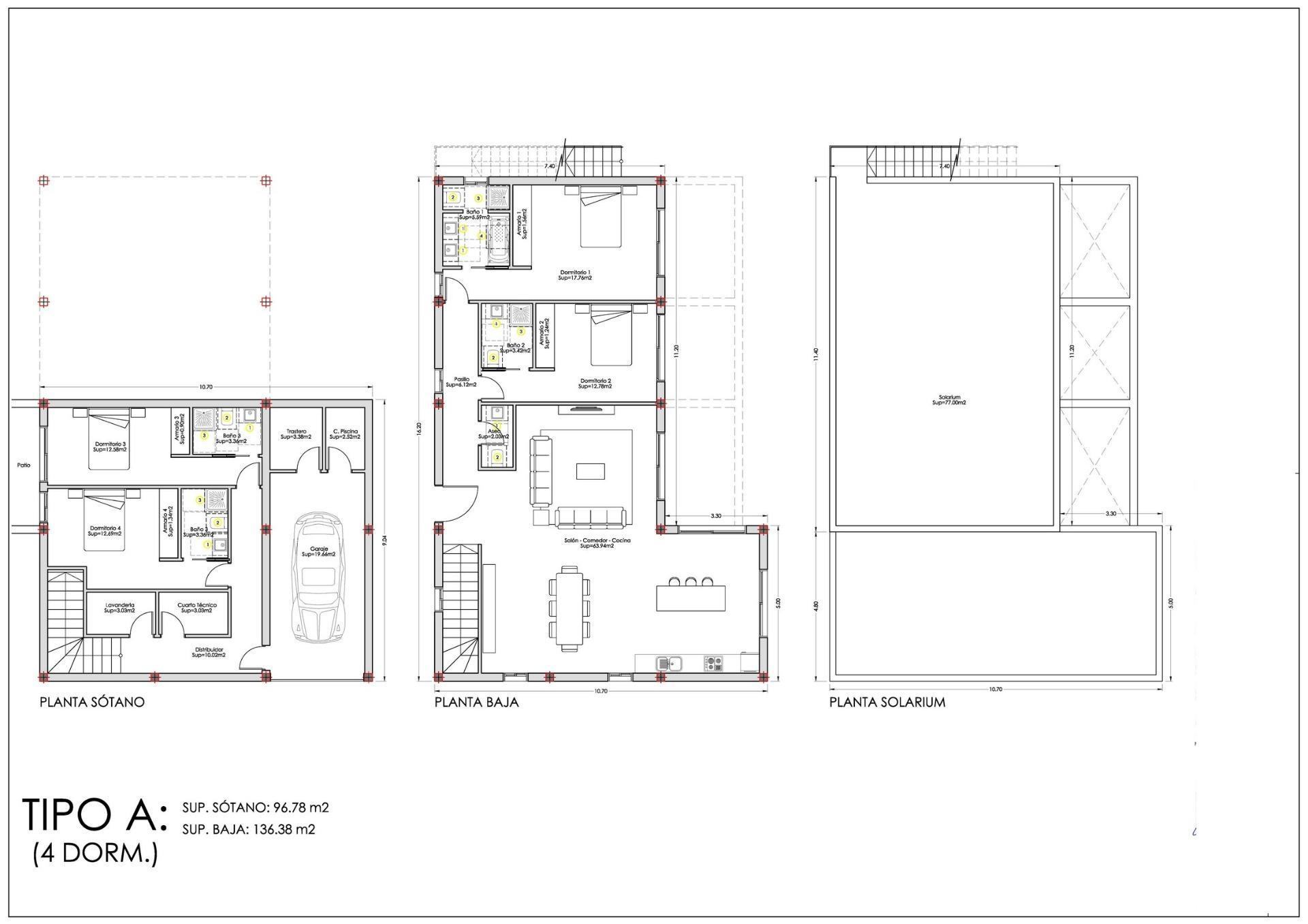 Villa de Obra Nueva en Finestrat con Piscina Privada — 4 Dorm.