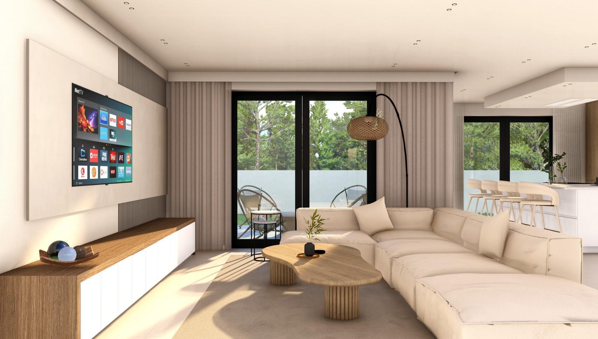 Villa de Obra Nueva en Finestrat con Piscina Privada — 4 Dormitorios