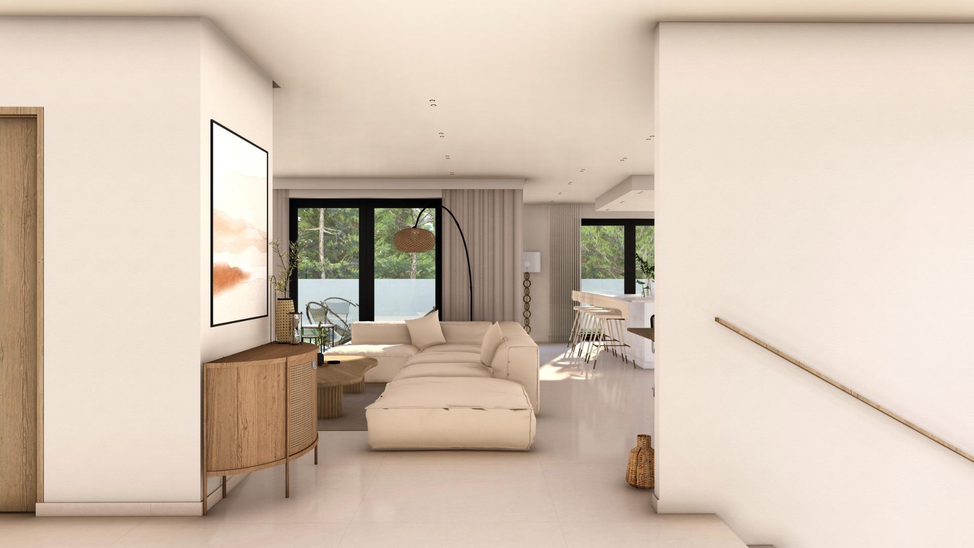 Villa de Obra Nueva en Finestrat con Piscina Privada — 4 Dormitorios