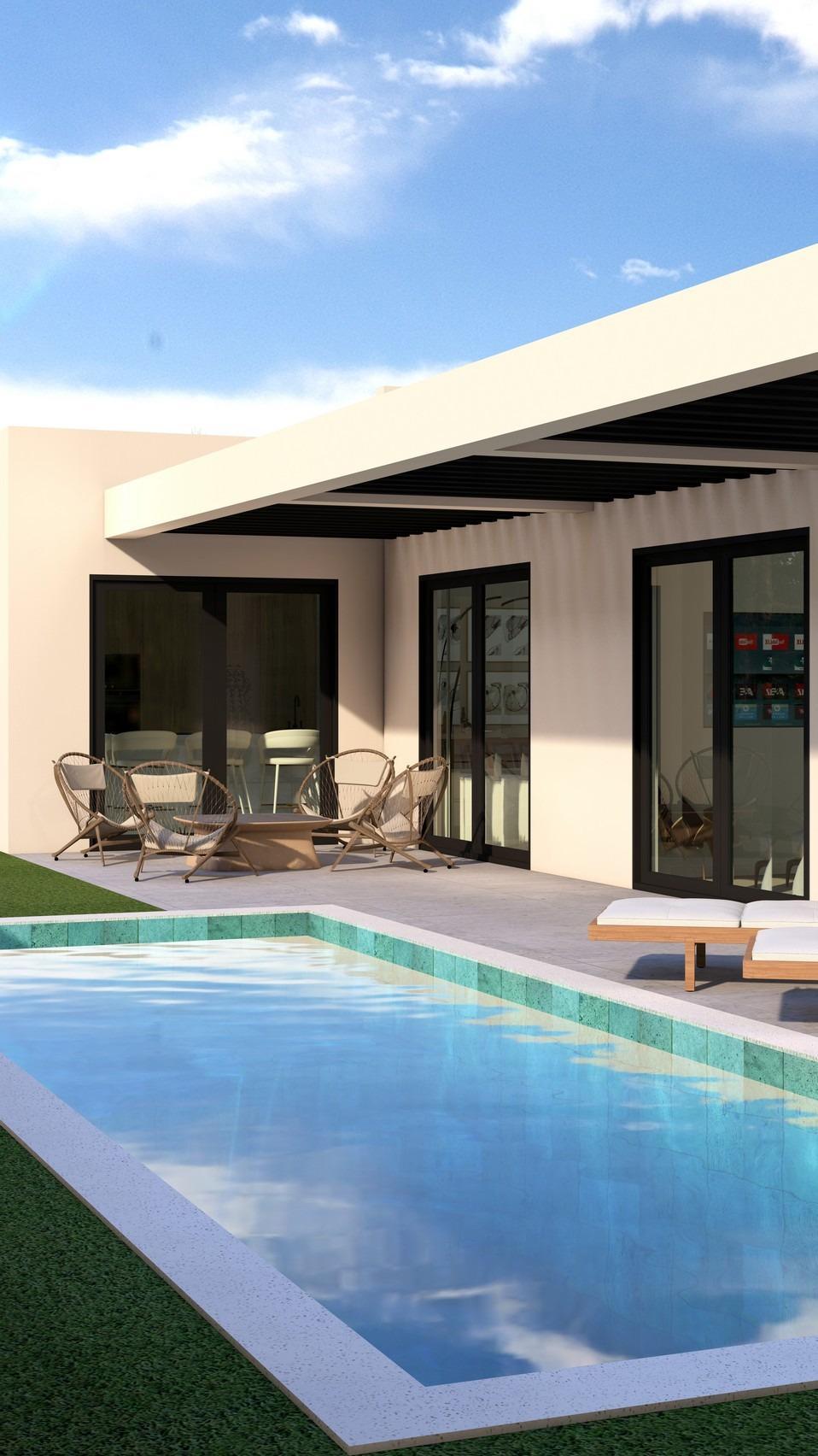 Villa de Obra Nueva en Finestrat con Piscina Privada — 4 Dormitorios