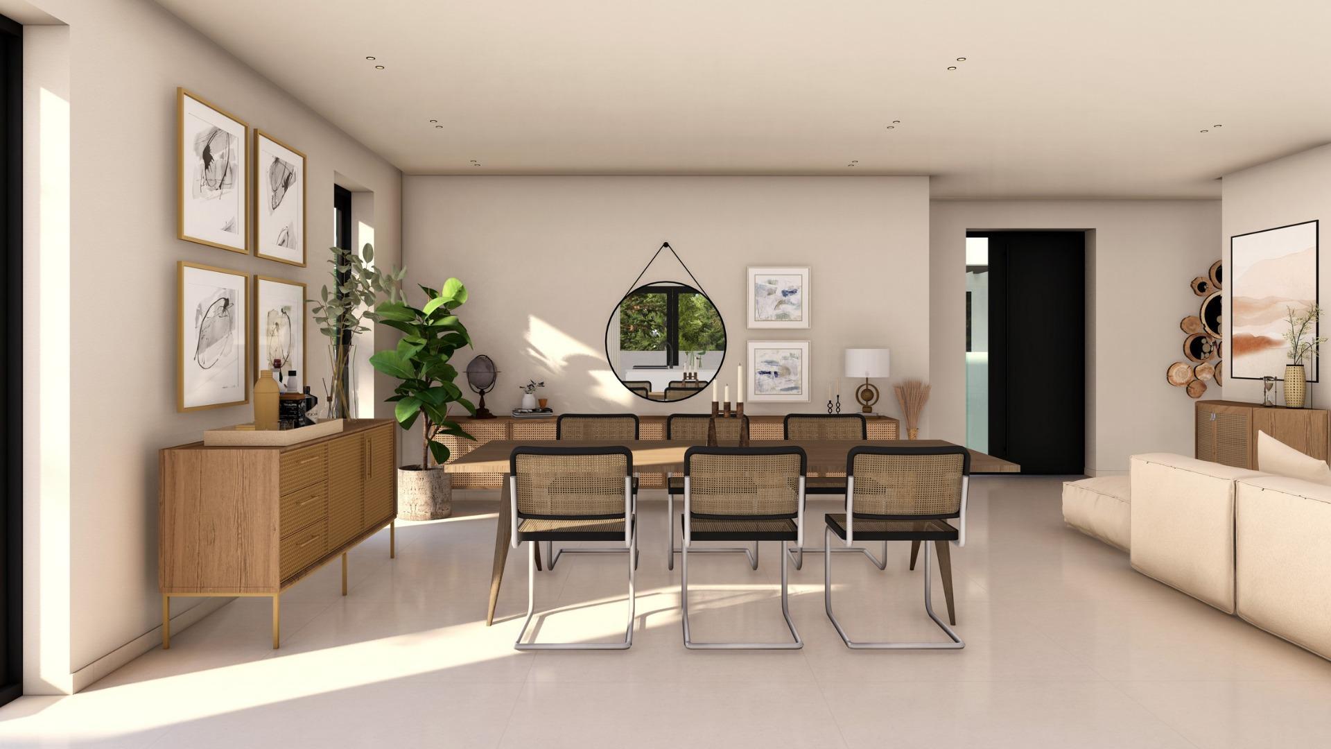 Villa de Obra Nueva en Finestrat con Piscina Privada — 4 Dormitorios