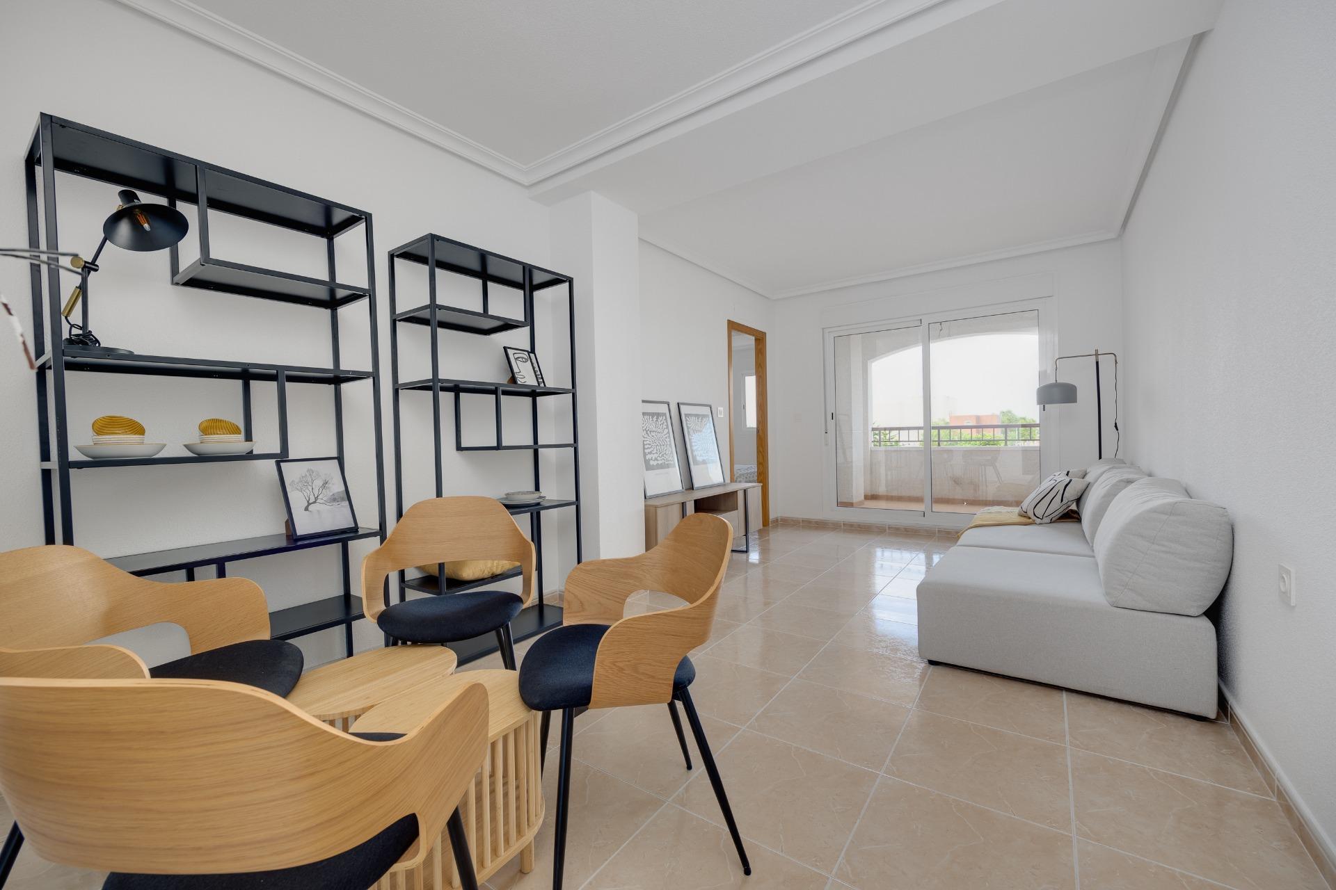Apartamento Obra Nueva en San Fulgencio con Piscina Privada — 2 Dorm
