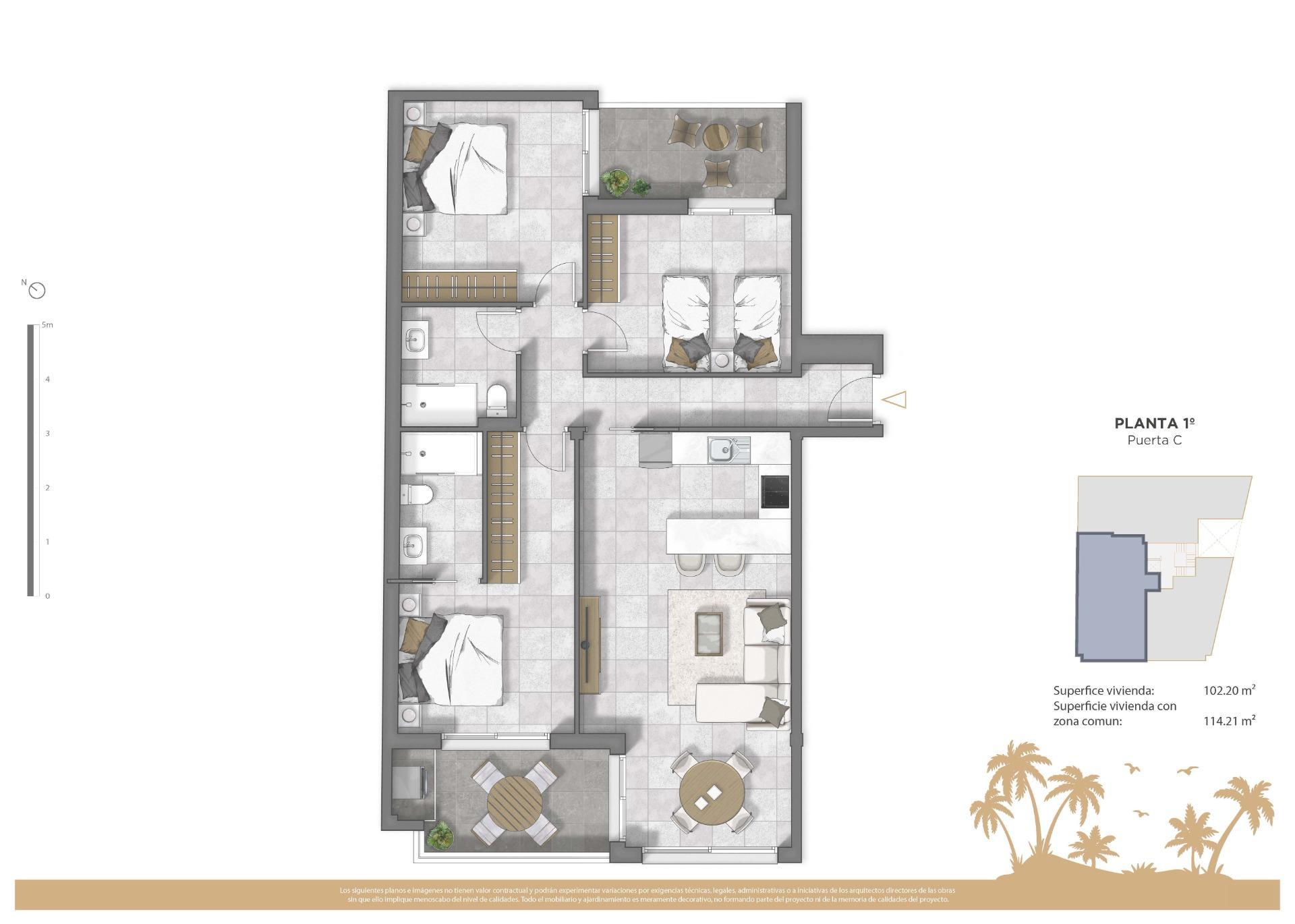 Apartamento en Guardamar del Segura
