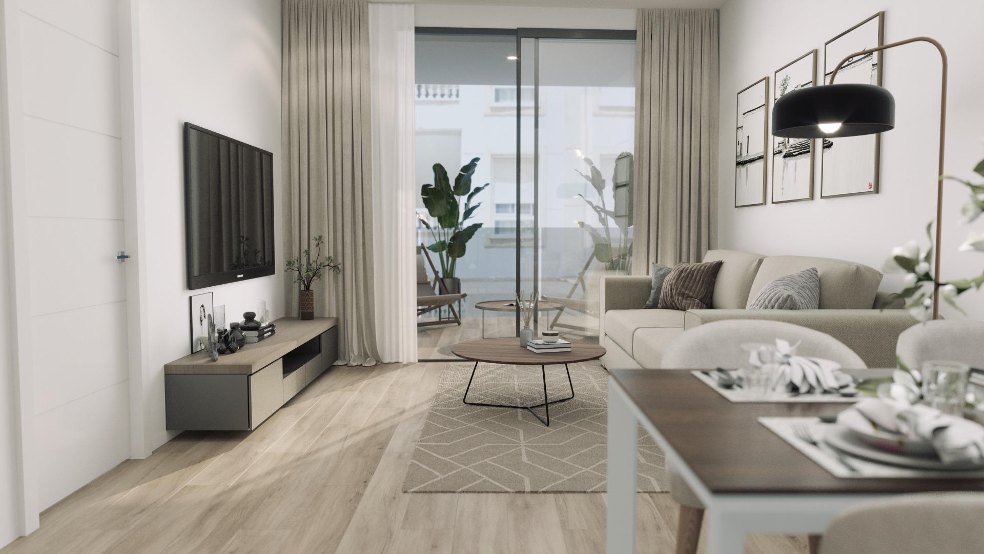 Apartamento Obra Nueva con Piscina Privada en Torrevieja — Hogar Costero