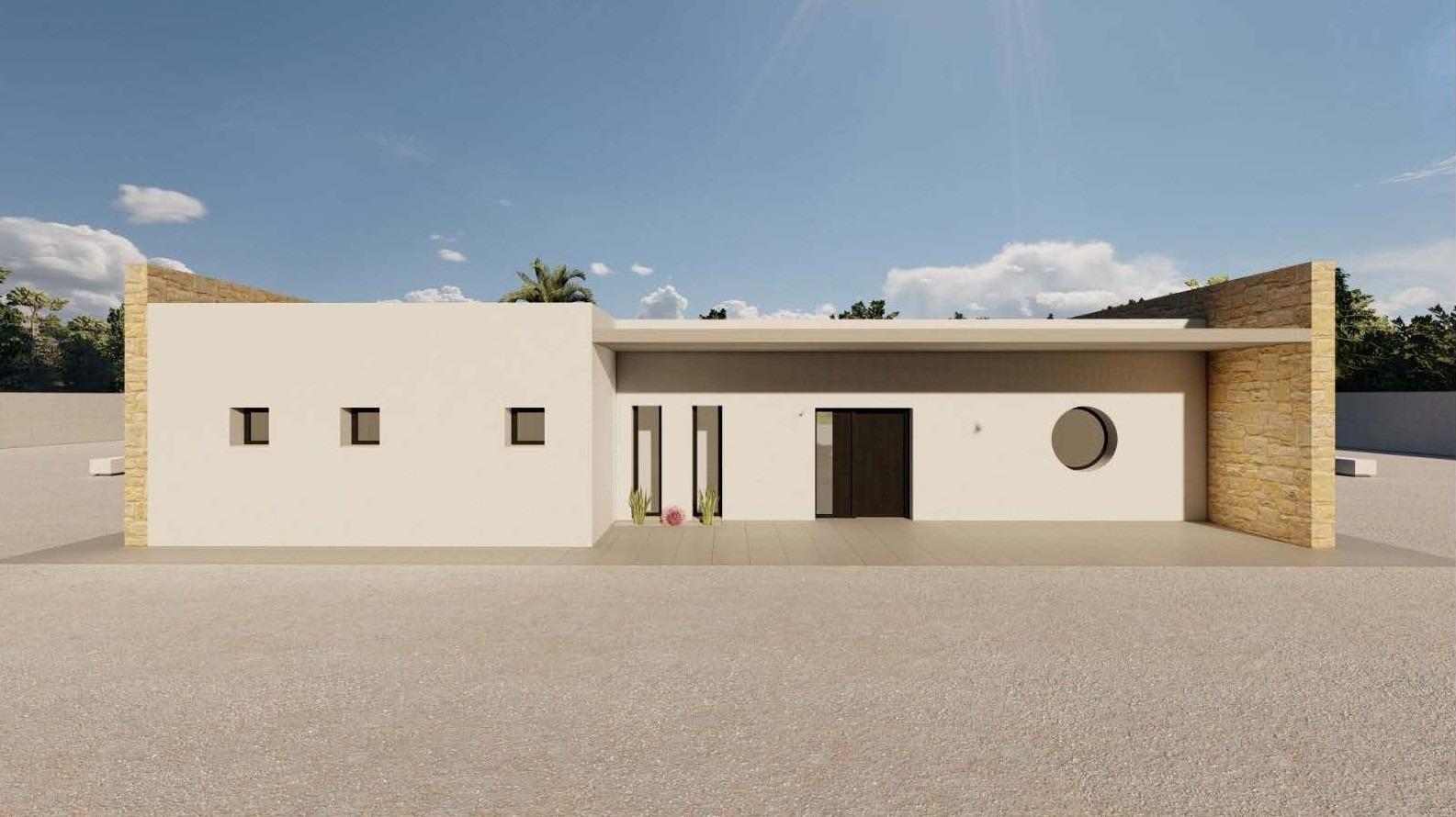 Villa Nueva en Pinoso con Piscina Privada - 3 Dormitorios