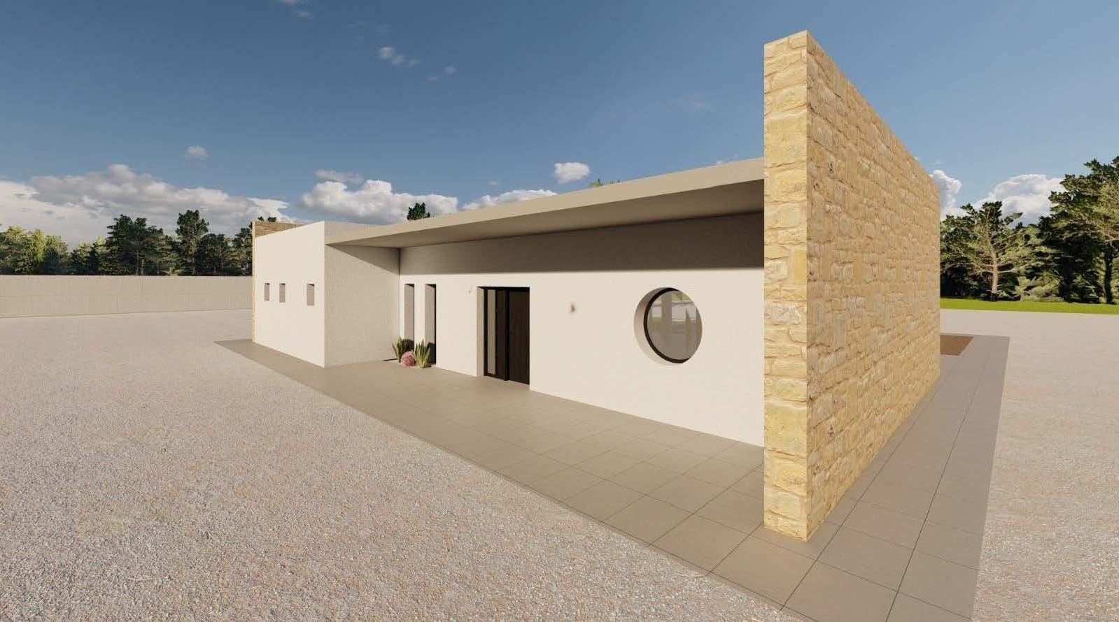 Villa Nueva en Pinoso con Piscina Privada - 3 Dormitorios