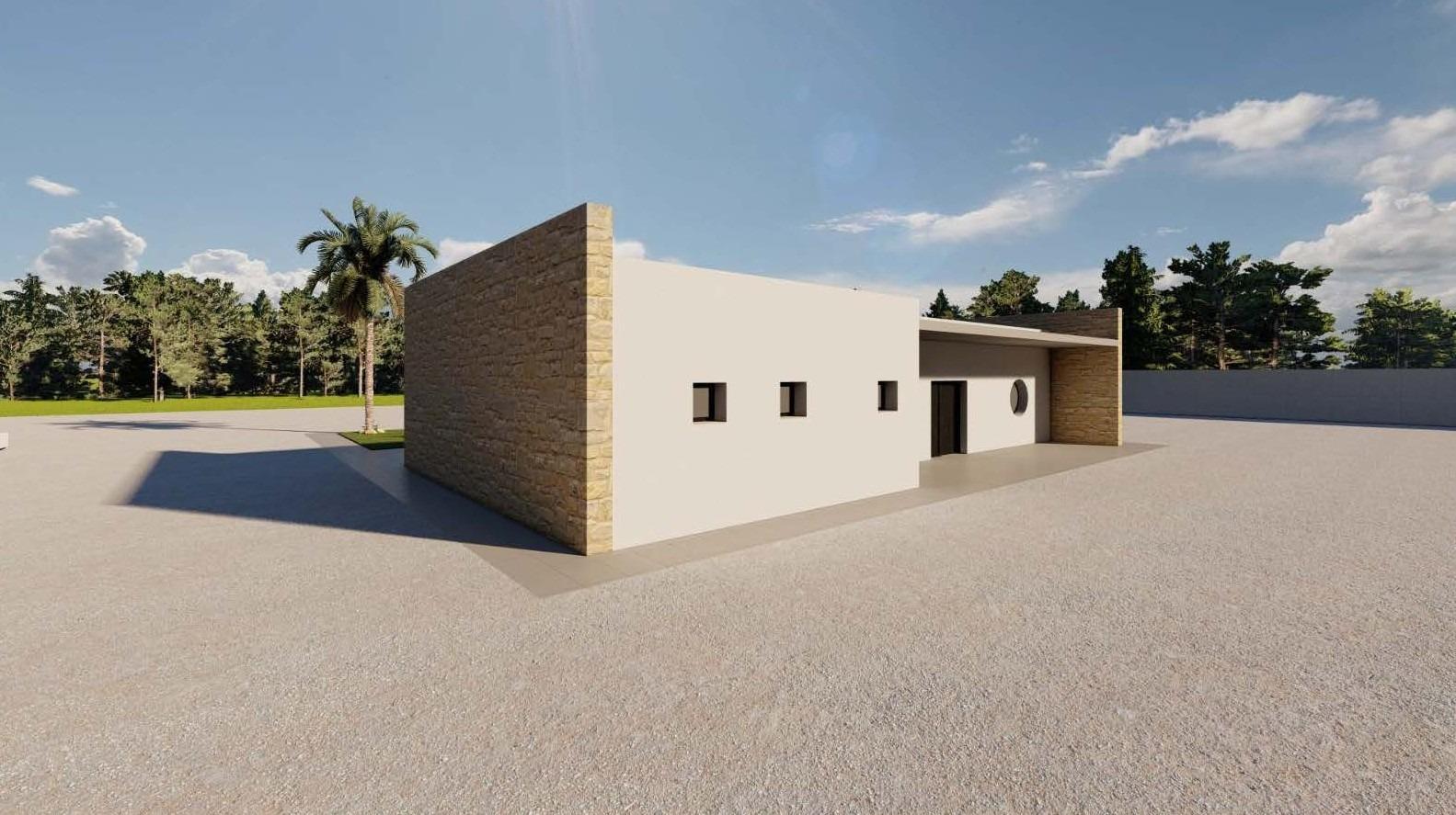 Villa Nueva en Pinoso con Piscina Privada - 3 Dormitorios