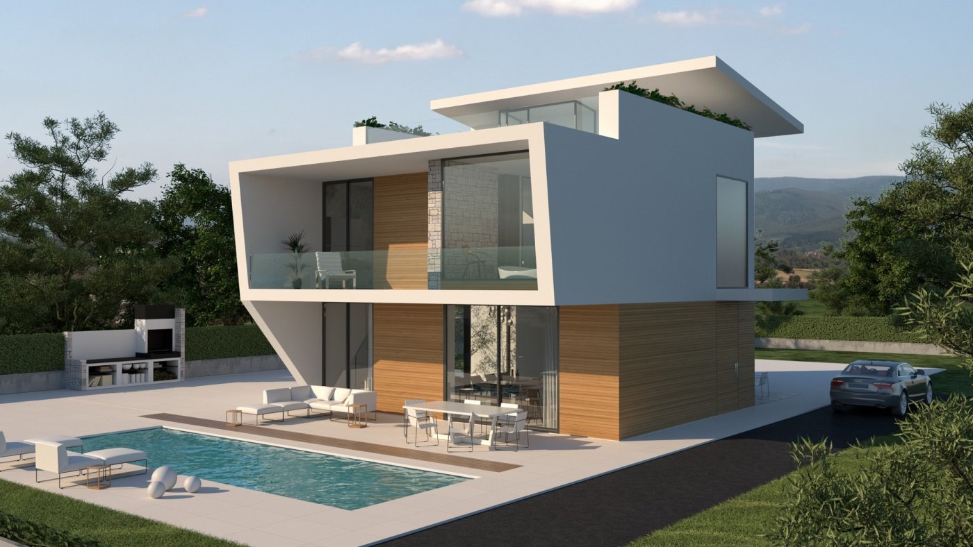 Villa Obra Nueva con Piscina Privada en Orihuela Costa — 4 Dorm.