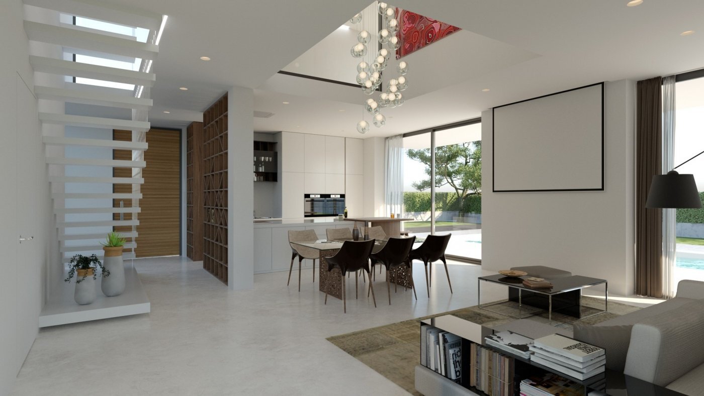 Villa Obra Nueva con Piscina Privada en Orihuela Costa — 4 Dorm.