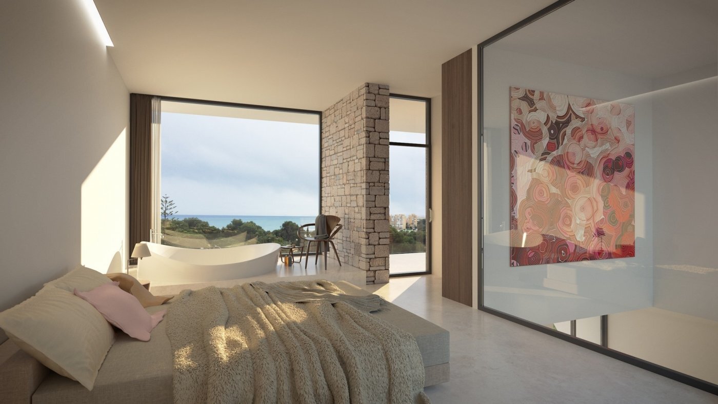 Villa Obra Nueva con Piscina Privada en Orihuela Costa — 4 Dorm.