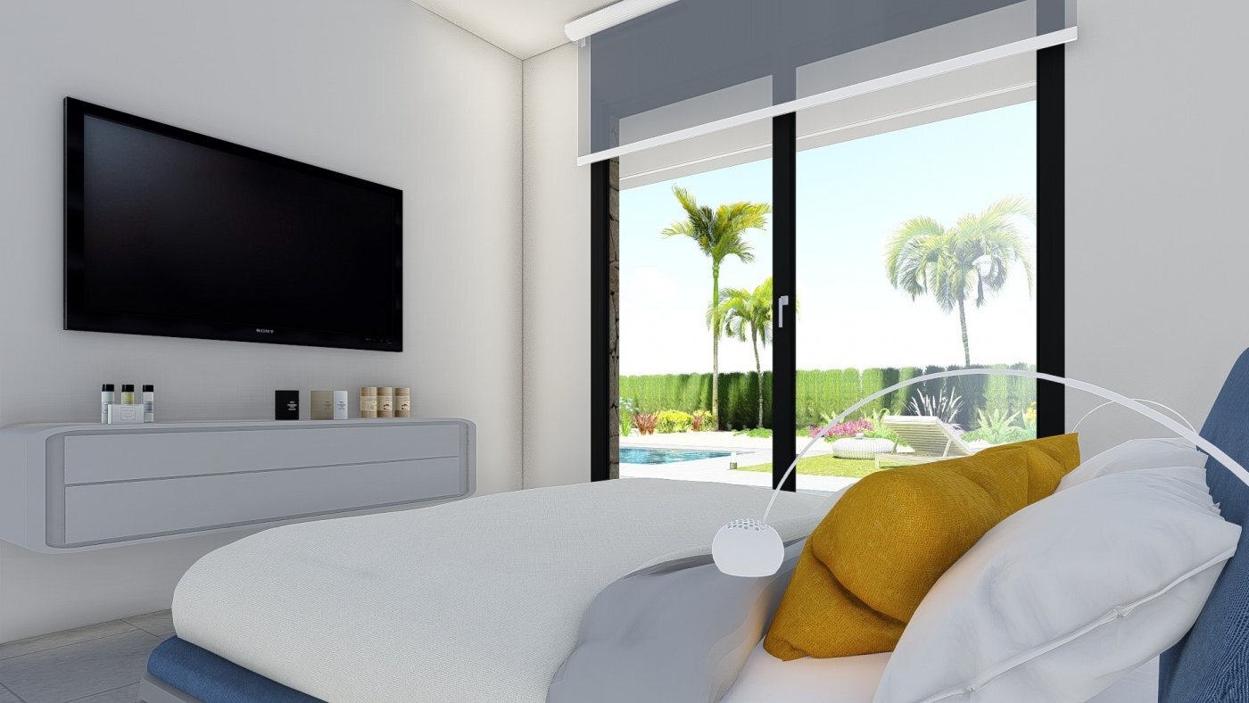 Villa obra nueva con piscina privada en Calasparra - 2 hab.