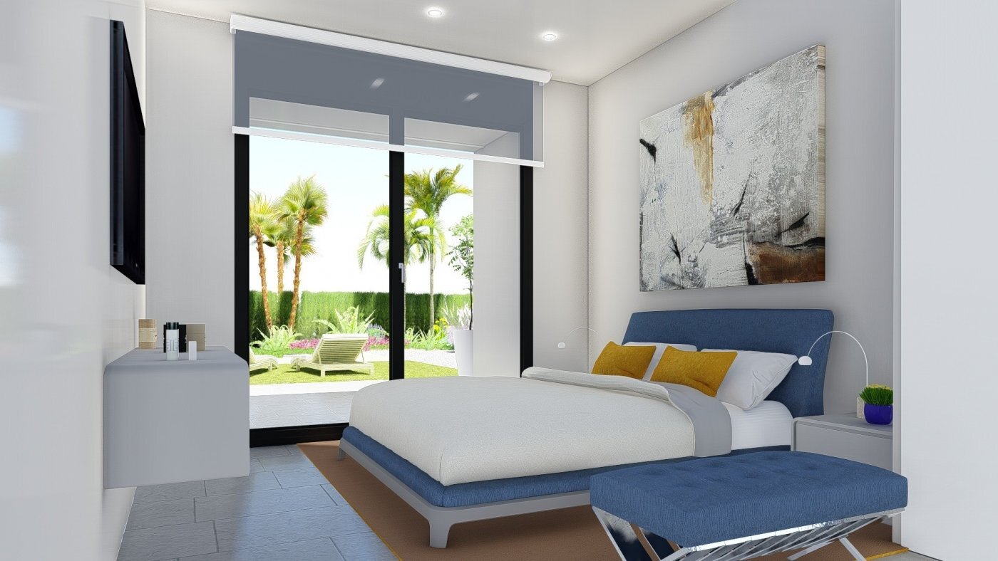 Villa obra nueva con piscina privada en Calasparra - 2 hab.