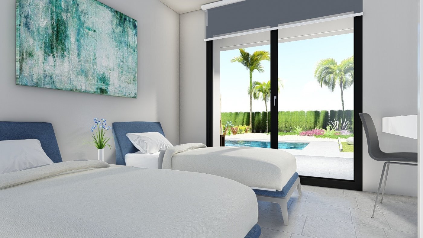 Villa obra nueva con piscina privada en Calasparra - 2 hab.