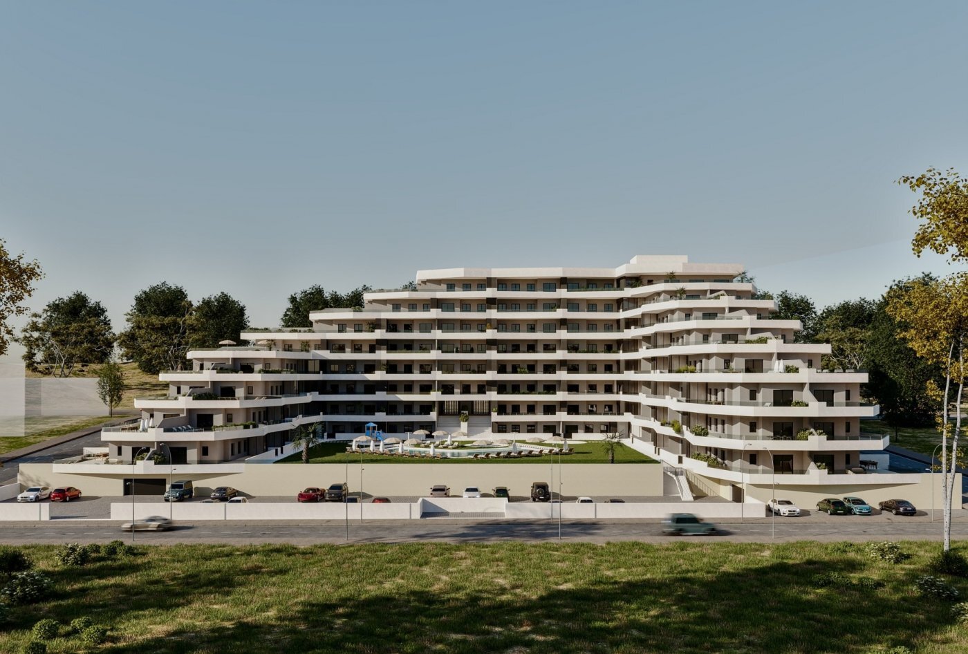 Apartamento Obra Nueva 3 Dorm en San Miguel Salinas con Piscina Privada