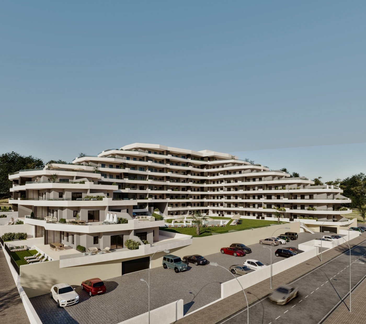Apartamento Obra Nueva 3 Dorm en San Miguel Salinas con Piscina Privada