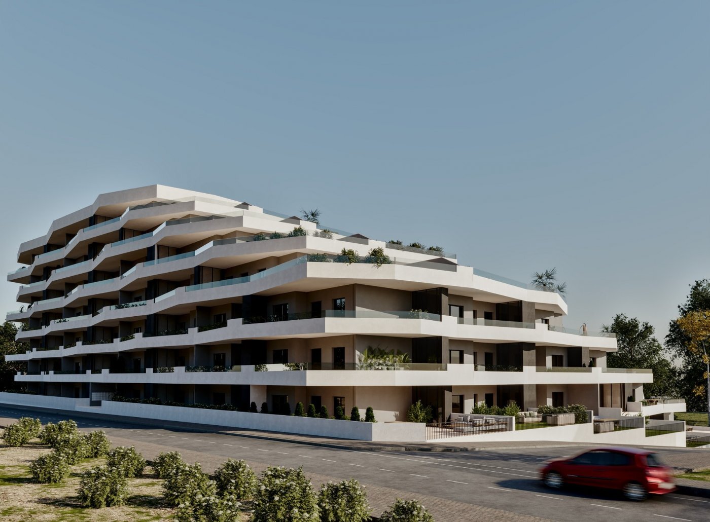Apartamento Obra Nueva 3 Dorm en San Miguel Salinas con Piscina Privada