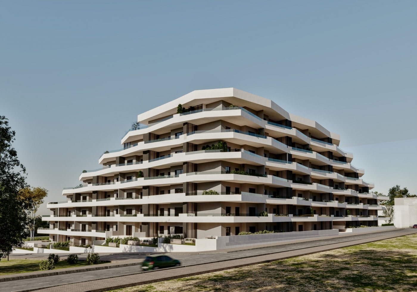 Apartamento Obra Nueva 3 Dorm en San Miguel Salinas con Piscina Privada