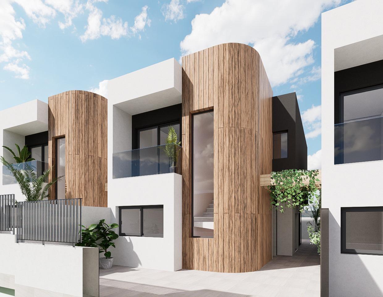 Villa obra nueva con piscina en Águilas, Murcia — 4 dorm.