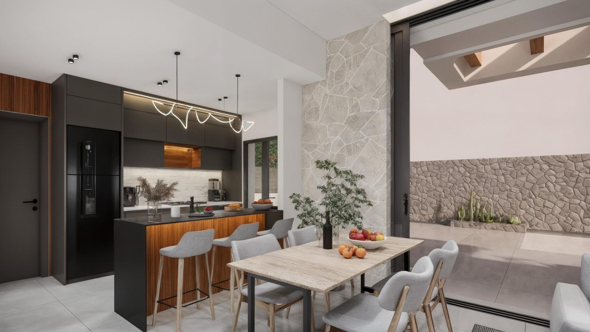 Villa obra nueva en Los Montesinos con piscina privada — 4 dorm.