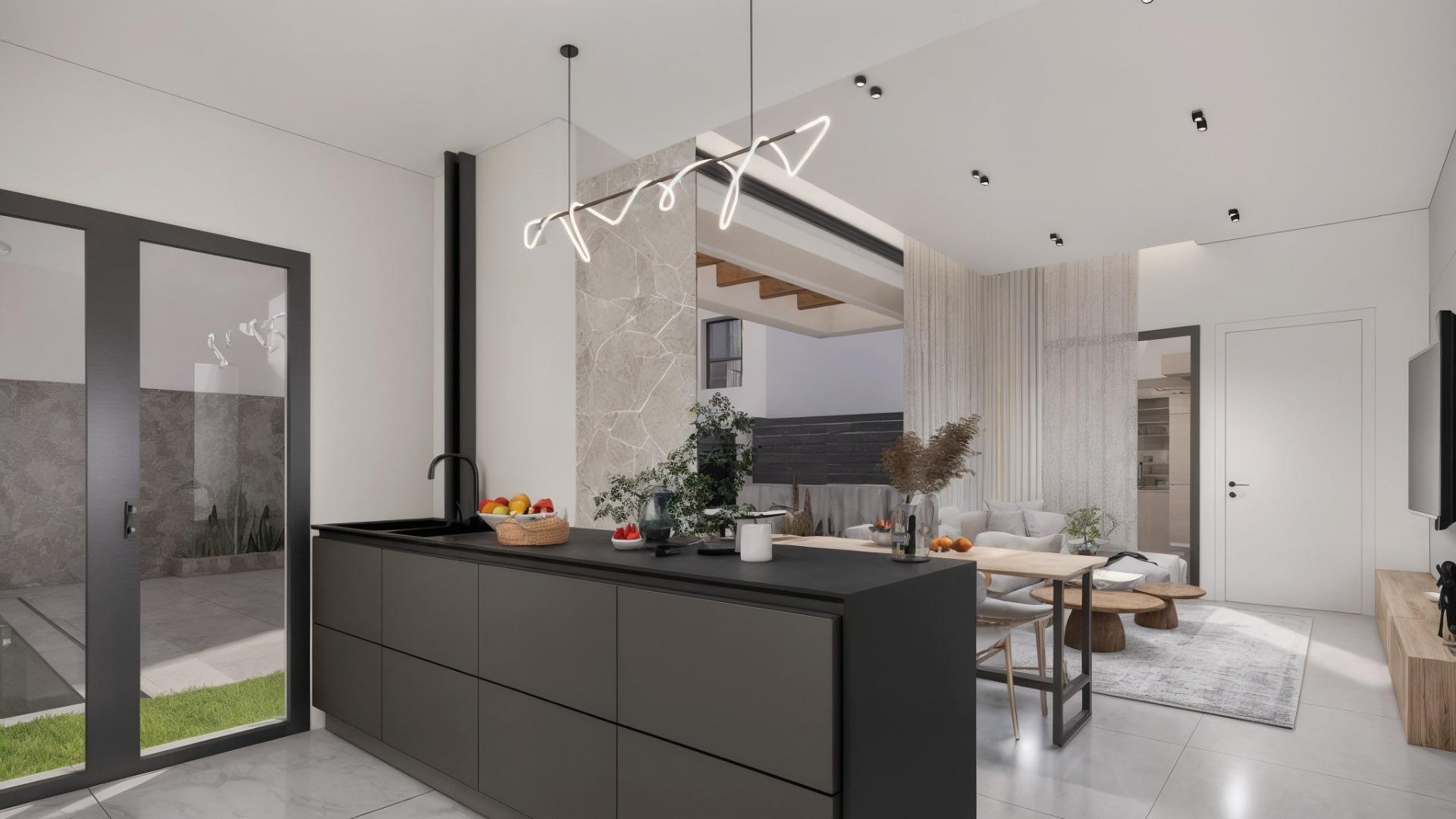 Villa obra nueva en Los Montesinos con piscina privada — 4 dorm.