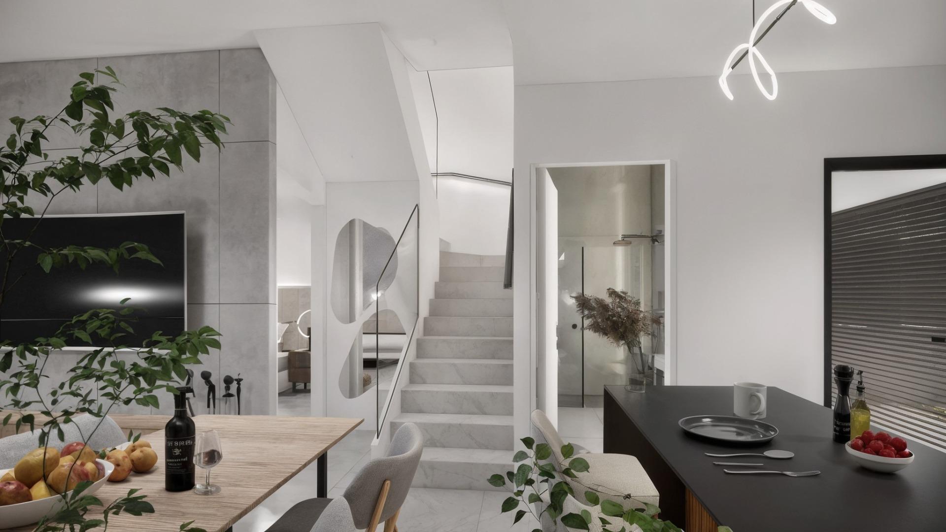 Villa obra nueva en Los Montesinos con piscina privada — 4 dorm.