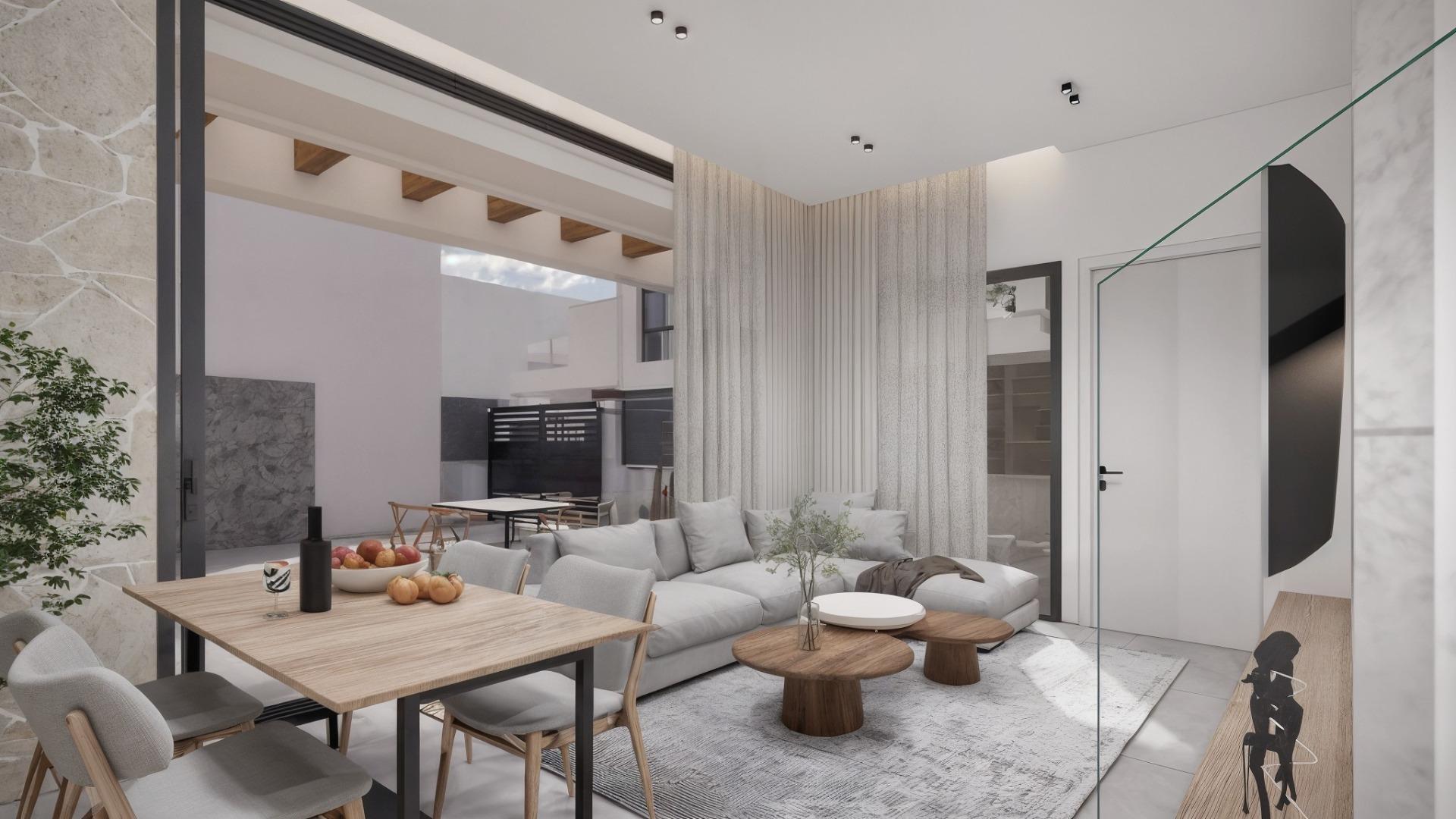 Villa obra nueva en Los Montesinos con piscina privada — 4 dorm.