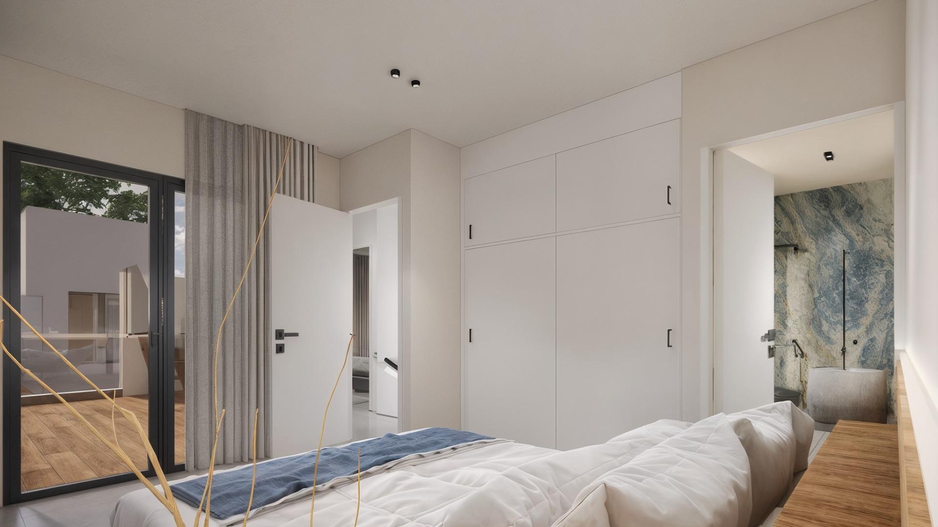 Villa obra nueva en Los Montesinos con piscina privada — 4 dorm.