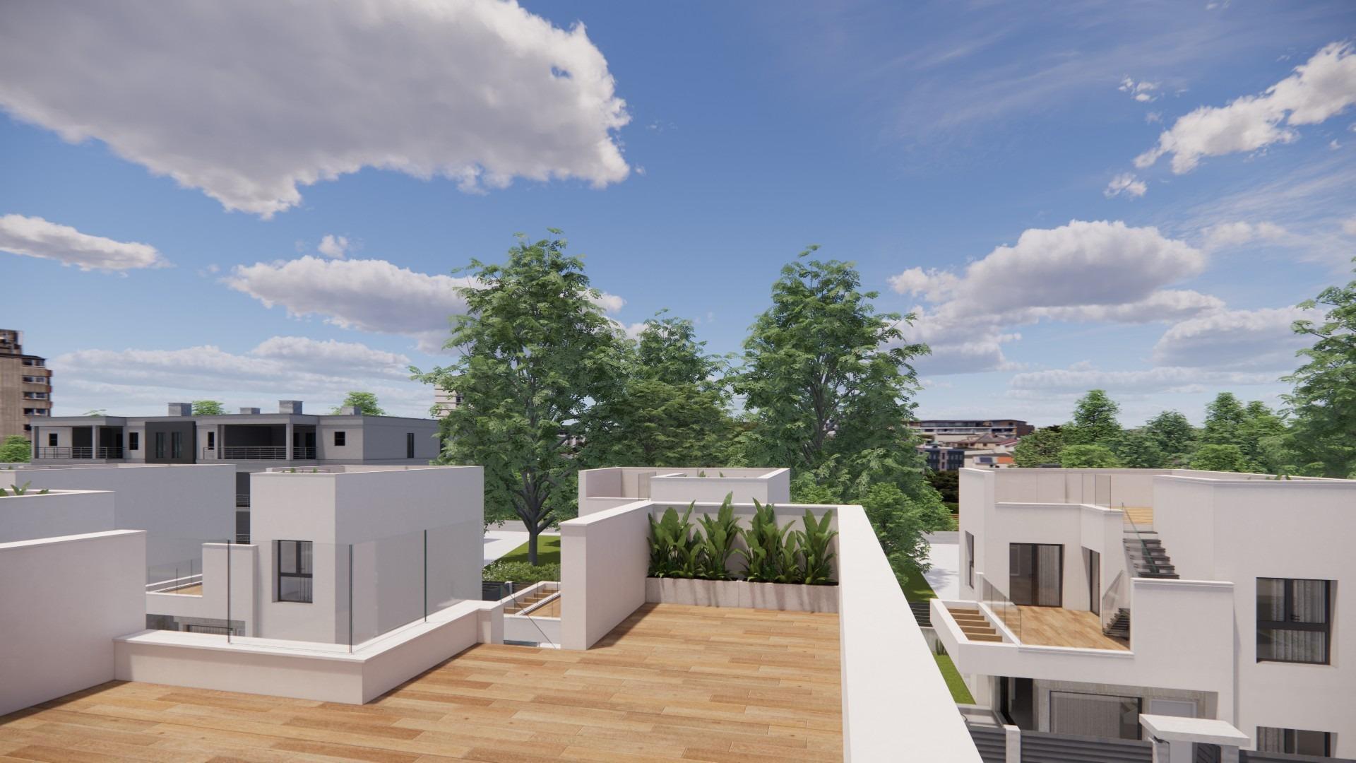 Villa obra nueva en Los Montesinos con piscina privada — 4 dorm.