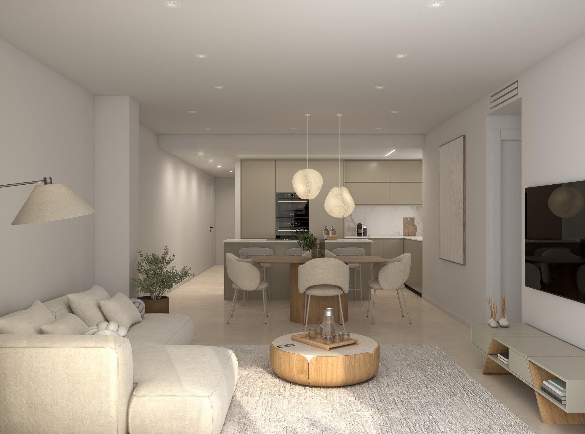 Apartamento obra nueva con piscina privada en Catral — 2 dorm.