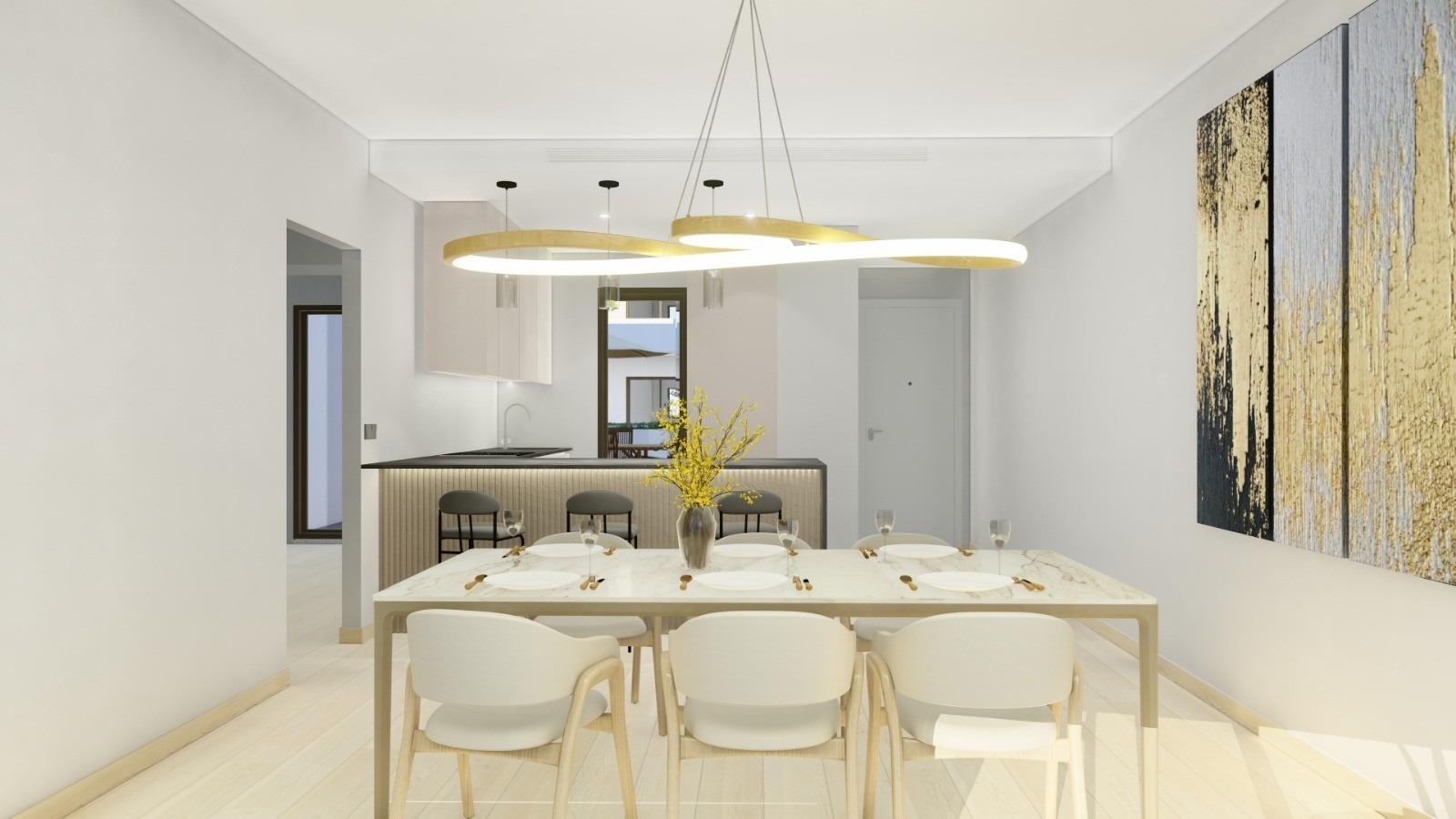 Apartamento Obra Nueva en Pilar de La Horadada - 3 Dorm, Piscina Privada