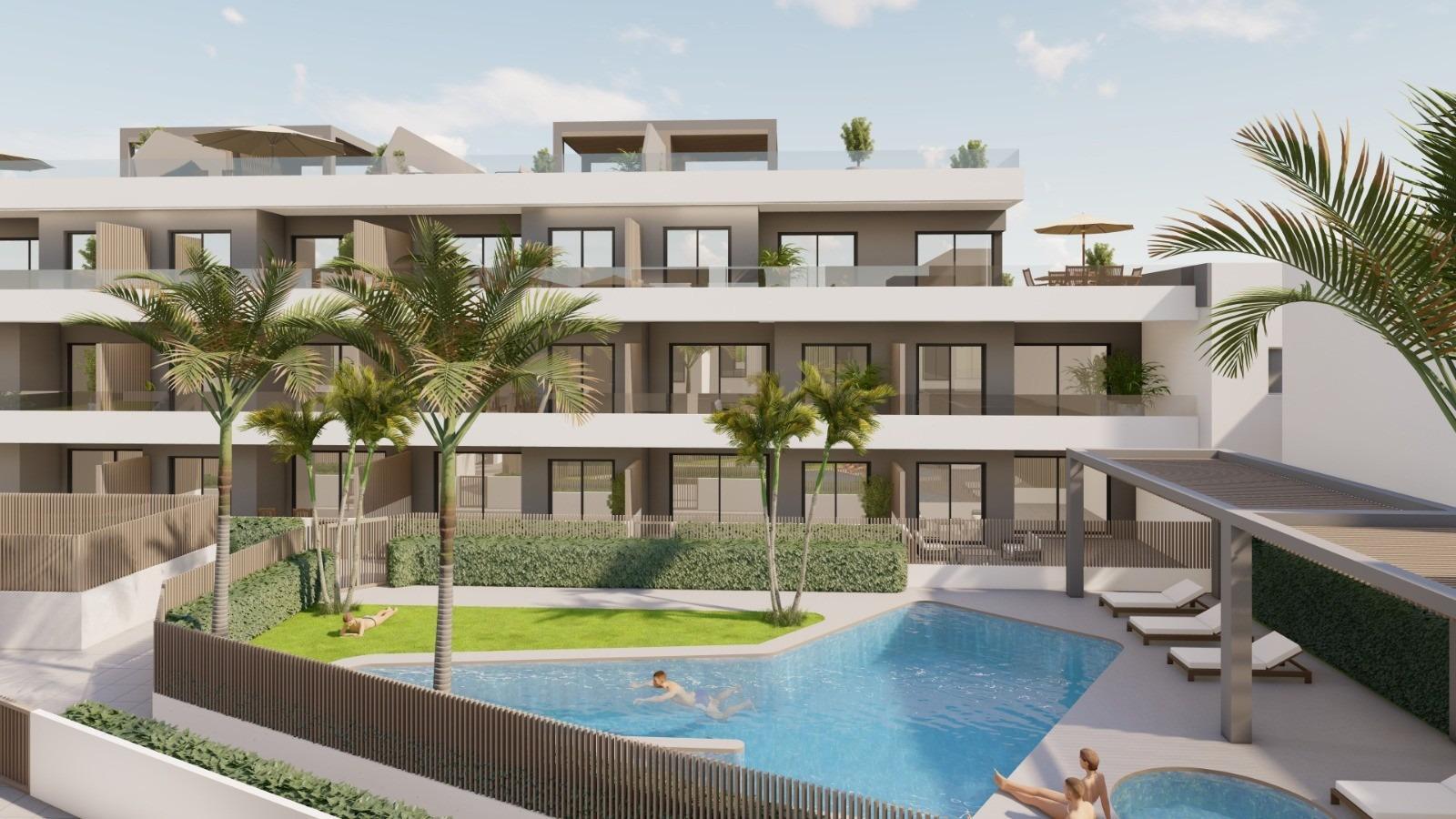 Moderno Apartamento de 2 Hab. con Piscina en Pilar de la Horadada