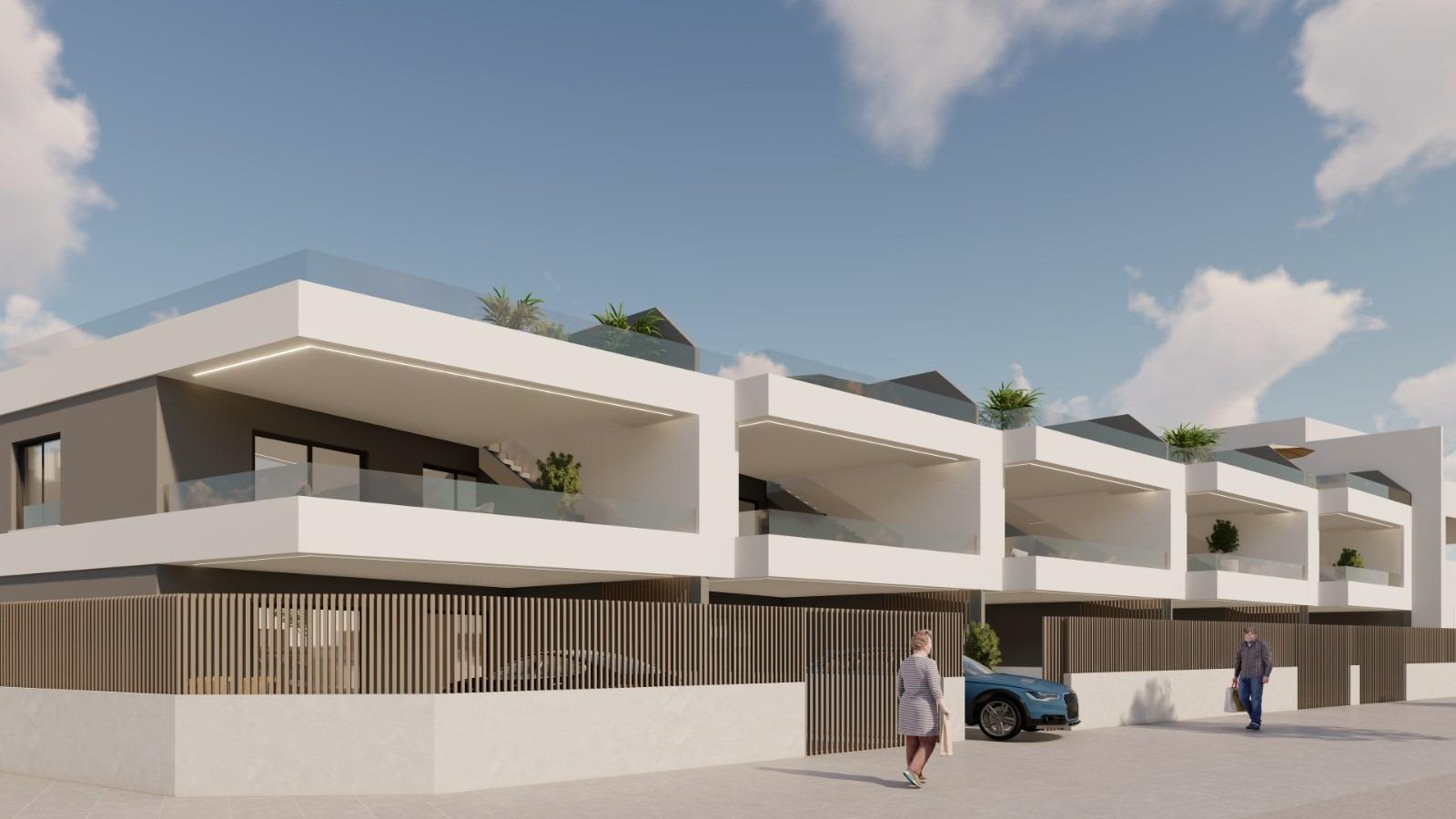 Apartamento Obra Nueva con Piscina Privada en Pilar de la Horadada — 3 Dorm.