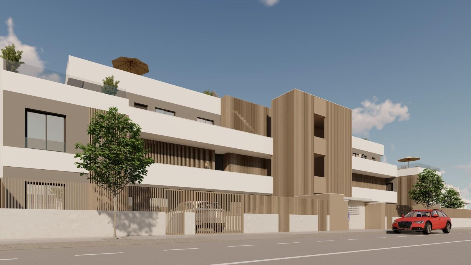Apartamento Obra Nueva con Piscina Privada en Pilar de la Horadada — 3 Dorm.