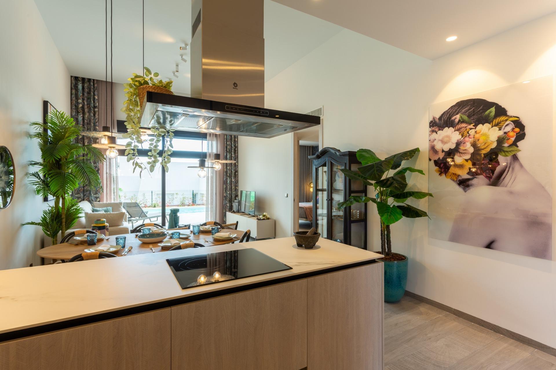 Villa obra nueva con piscina en Algorfa - 3 dorm