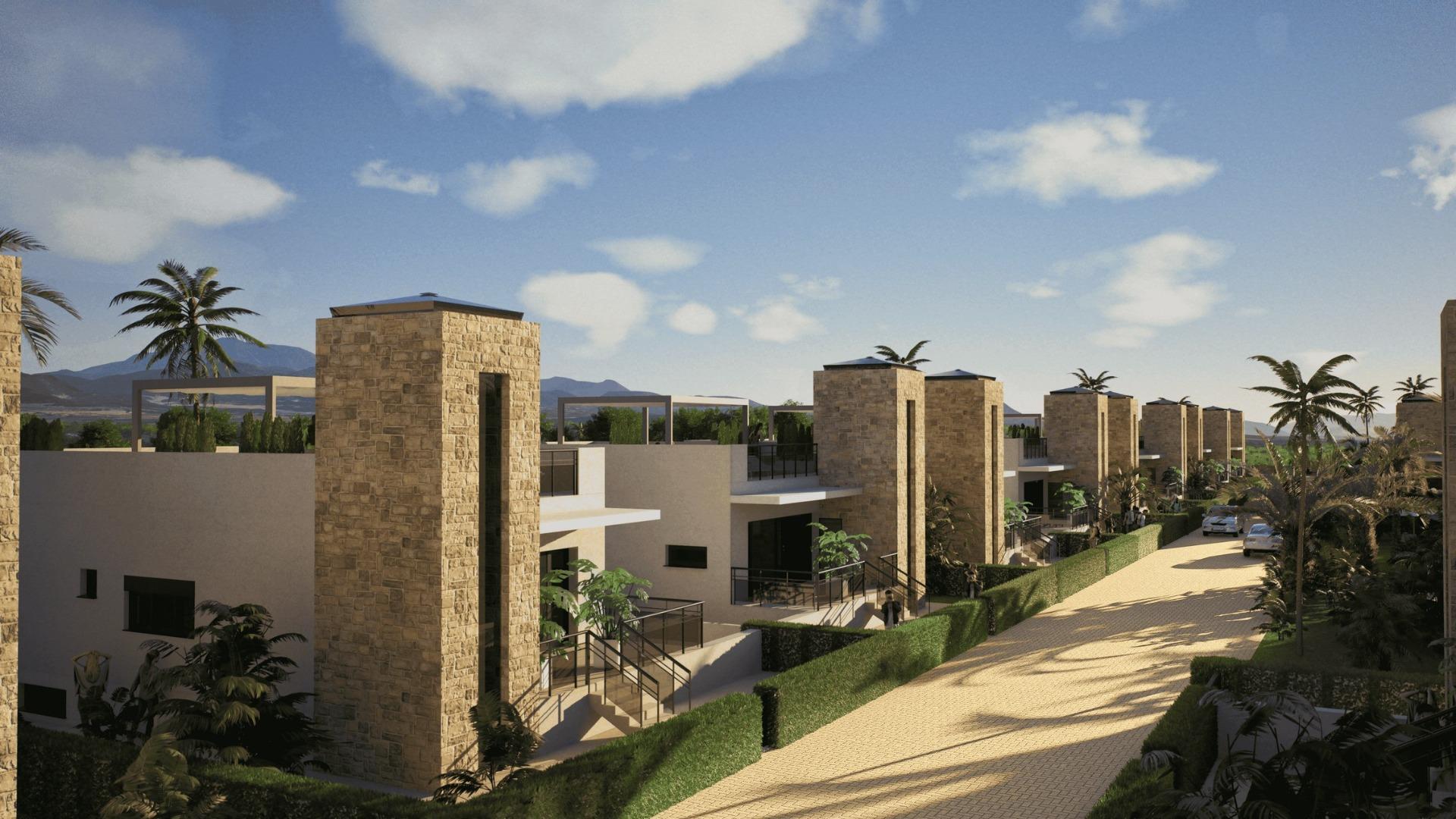 Villa de Obra Nueva con Piscina en Mazarrón — 2 Dormitorios, Sótano