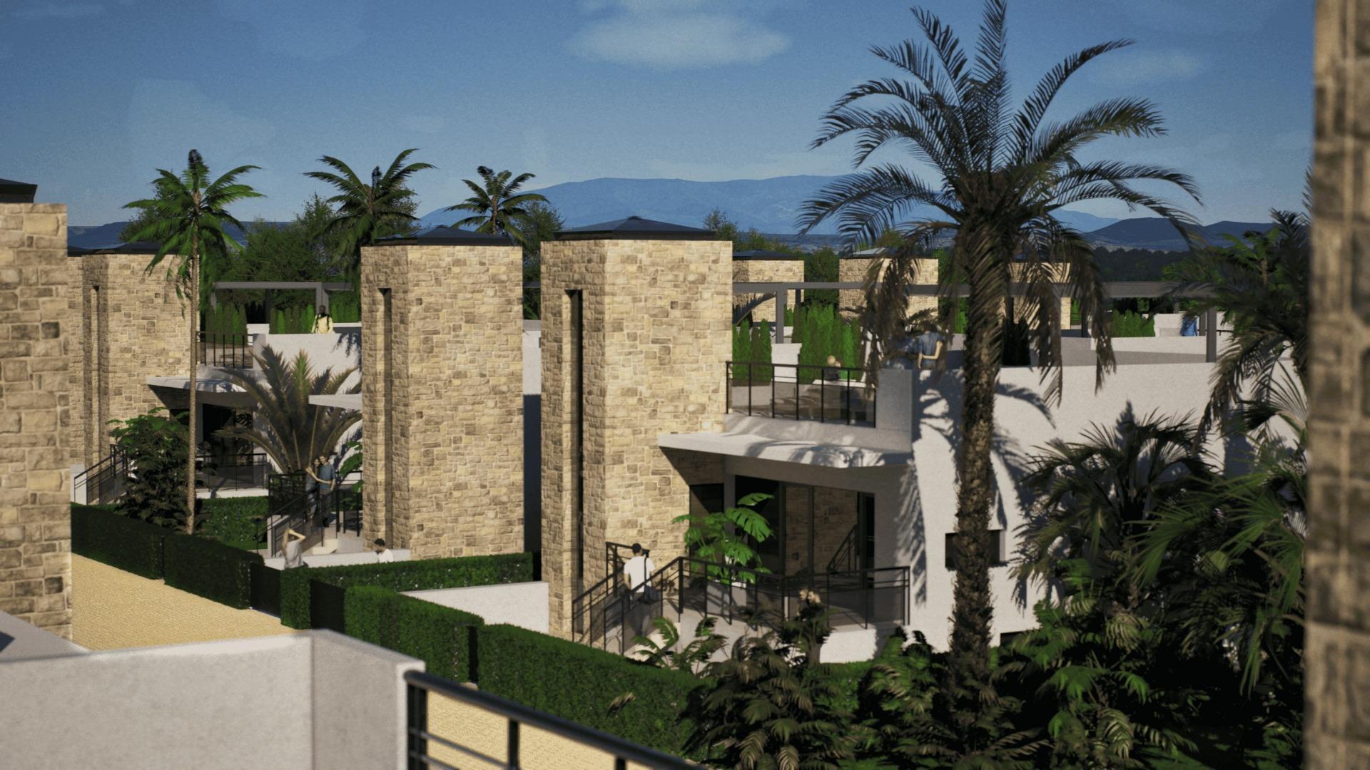 Villa de Obra Nueva con Piscina en Mazarrón — 2 Dormitorios, Sótano
