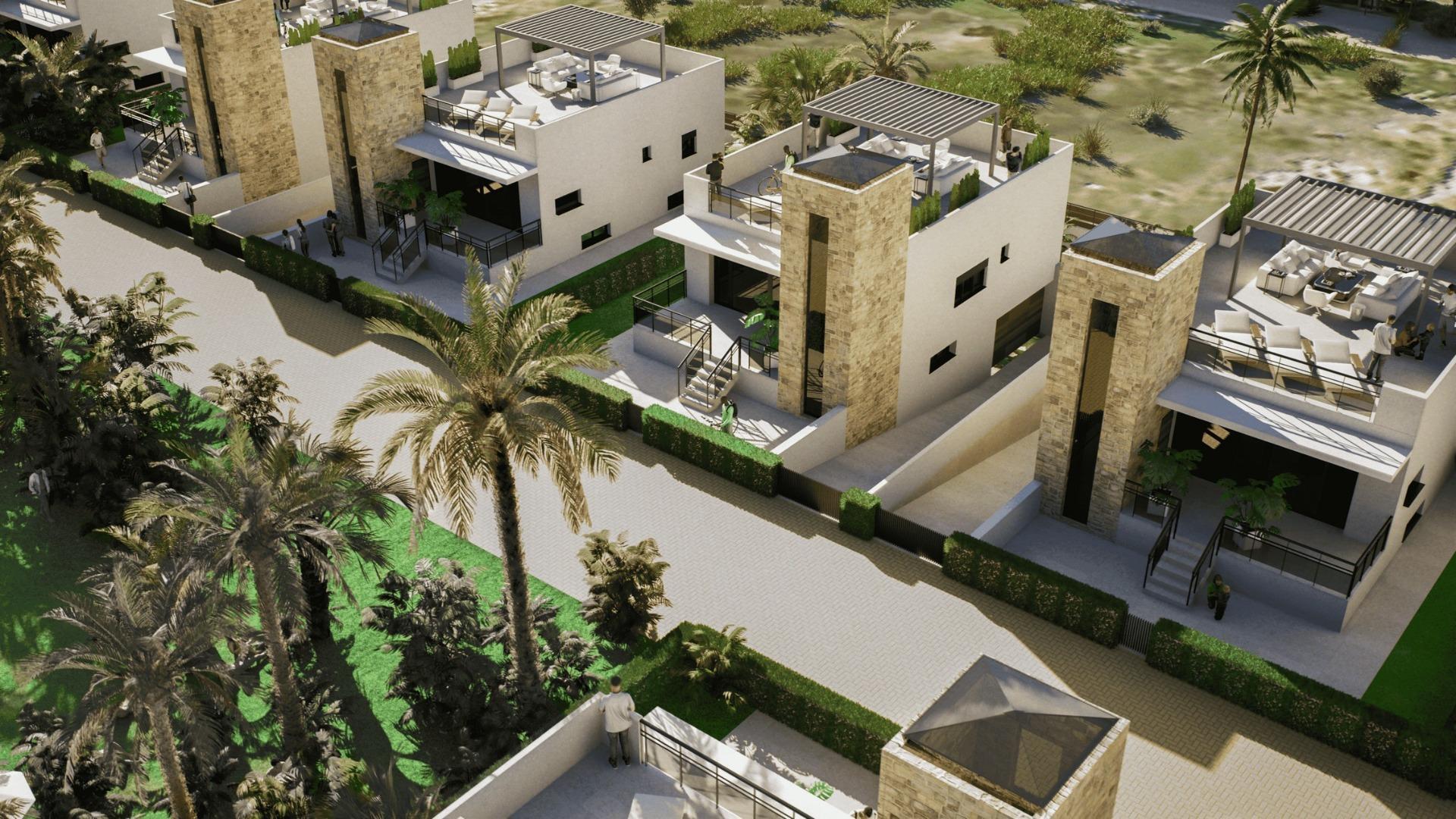 Villa de Obra Nueva con Piscina en Mazarrón — 2 Dormitorios, Sótano