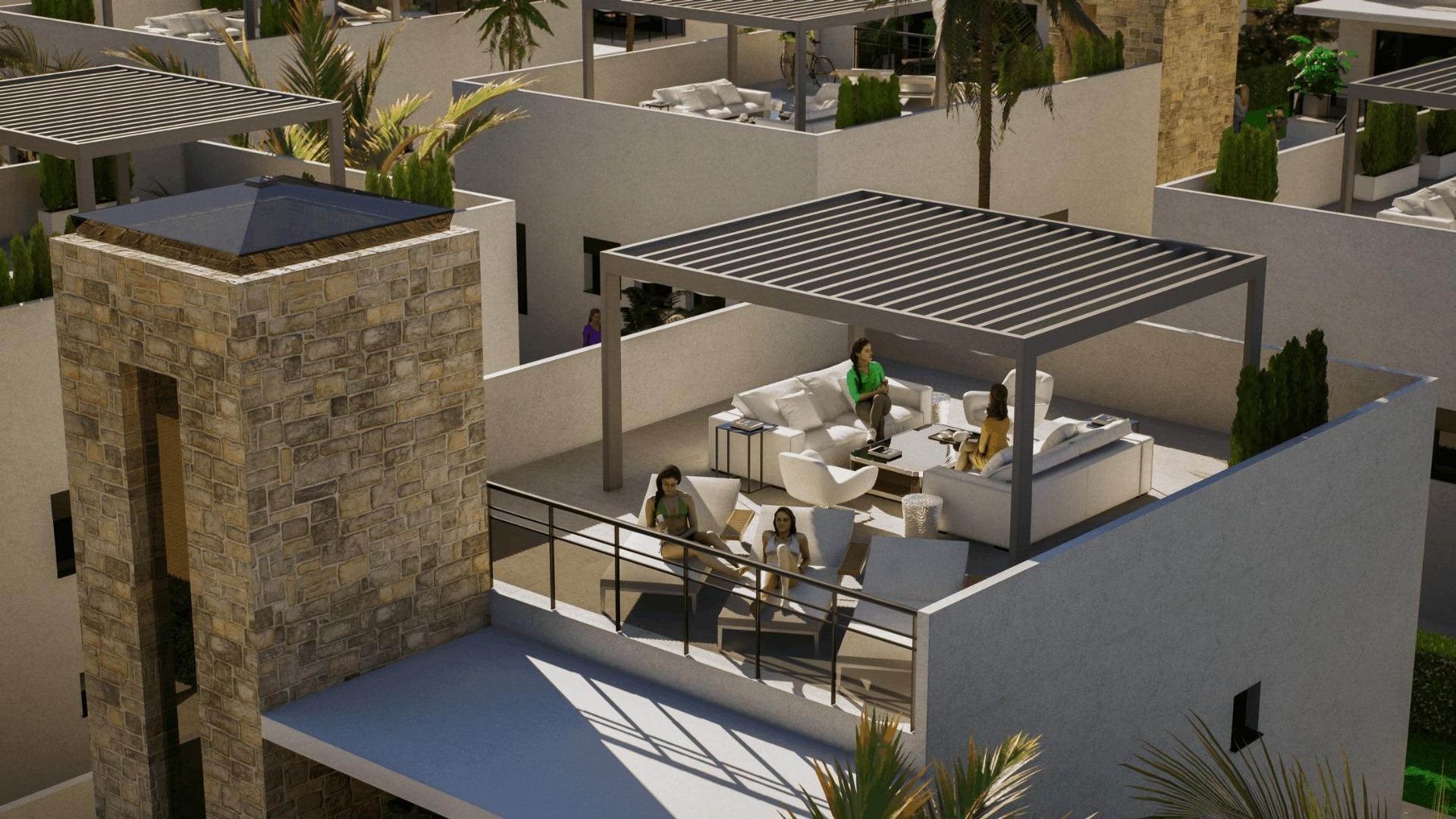 Villa de Obra Nueva con Piscina en Mazarrón — 2 Dormitorios, Sótano